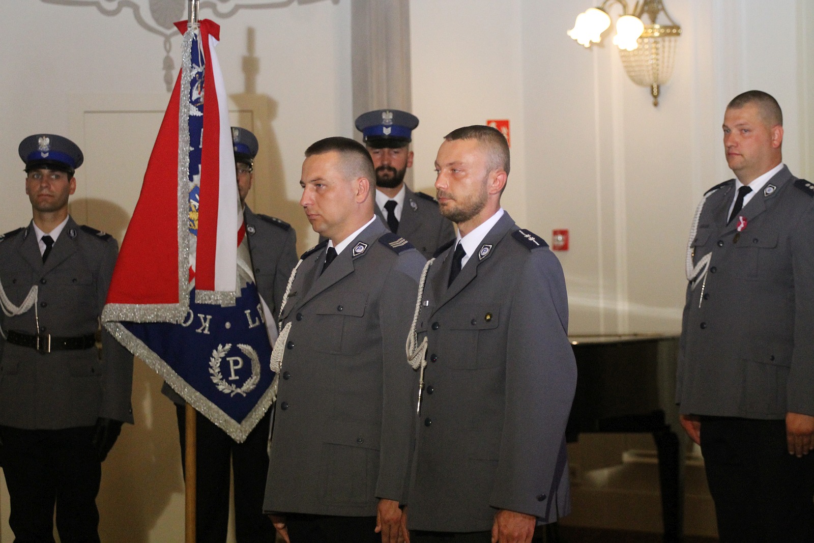 Minister Elżbieta Witek na legnickich obchodach święta policji