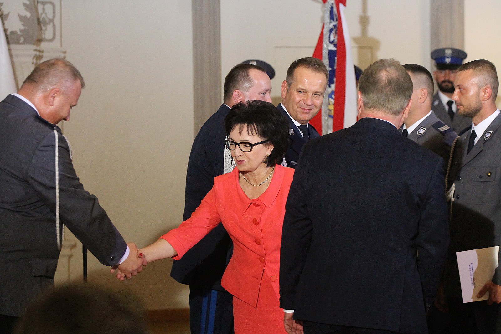 Minister Elżbieta Witek na legnickich obchodach święta policji