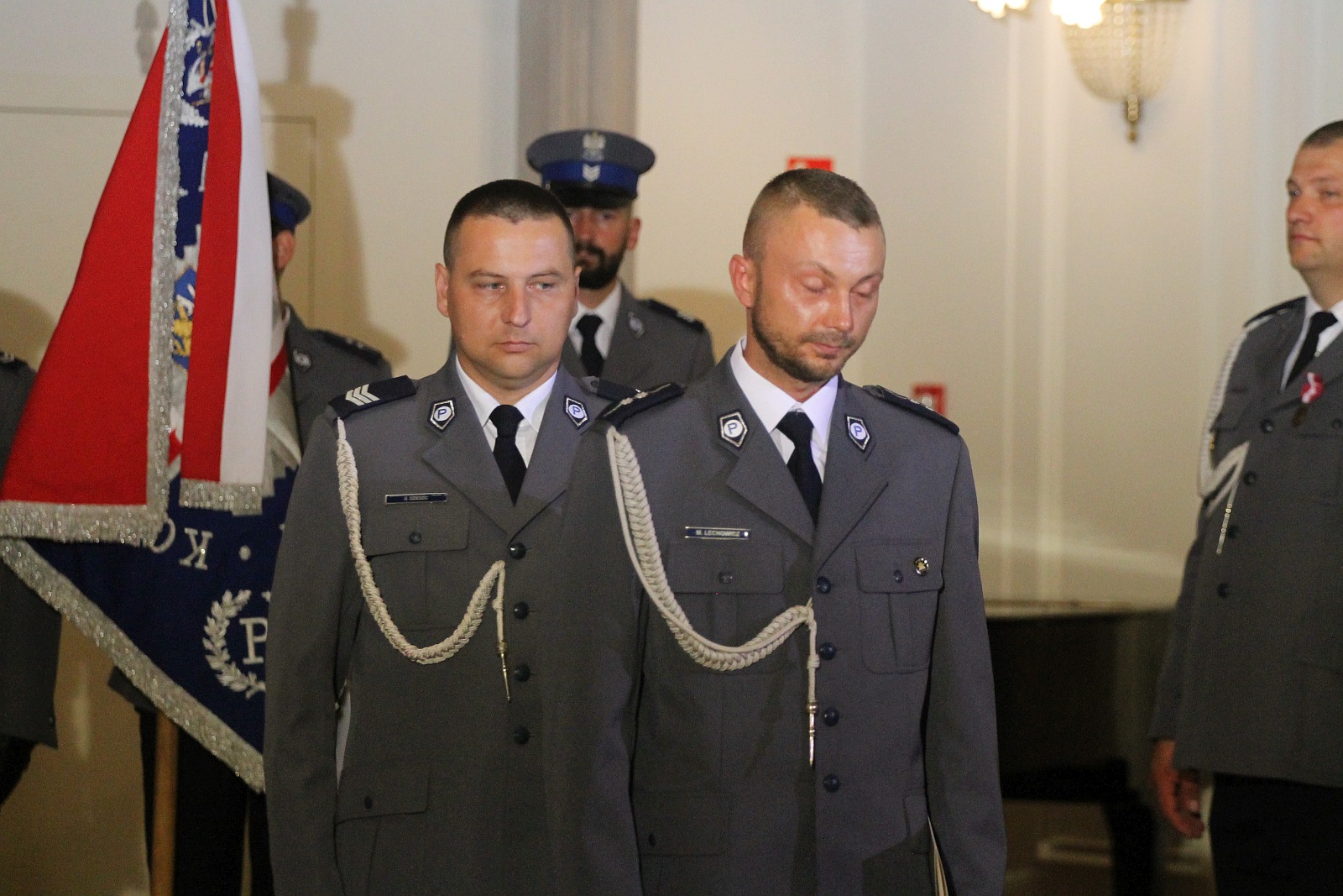 Minister Elżbieta Witek na legnickich obchodach święta policji
