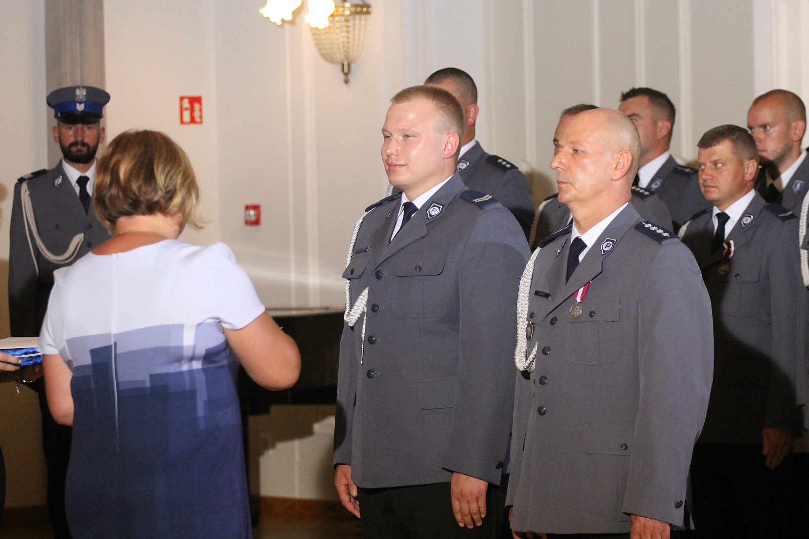Minister Elżbieta Witek na legnickich obchodach święta policji