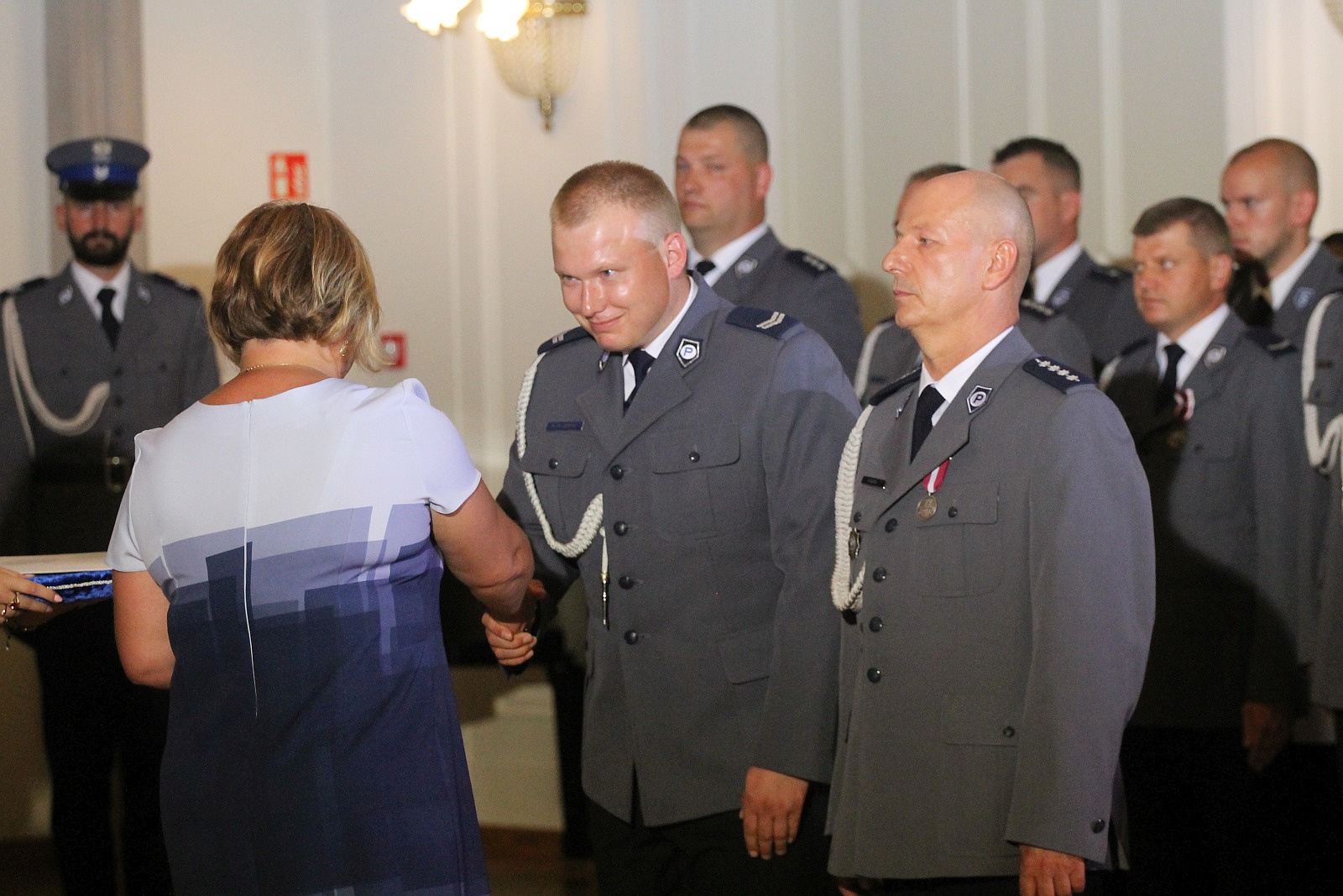 Minister Elżbieta Witek na legnickich obchodach święta policji