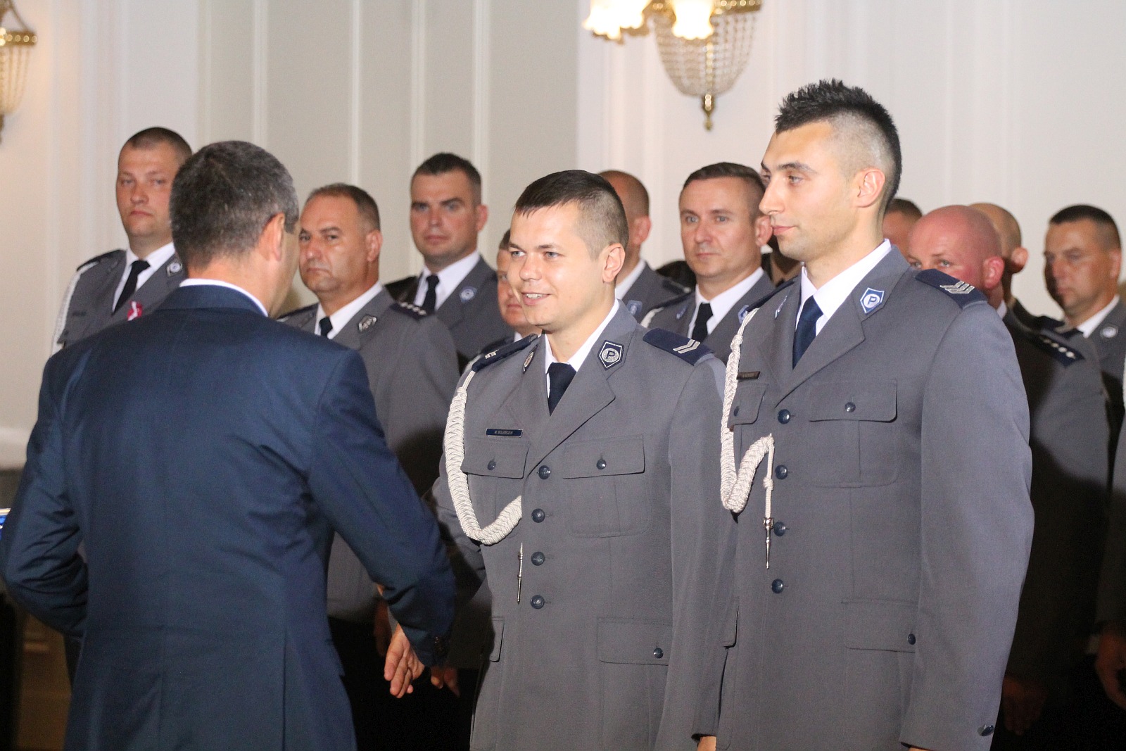 Minister Elżbieta Witek na legnickich obchodach święta policji