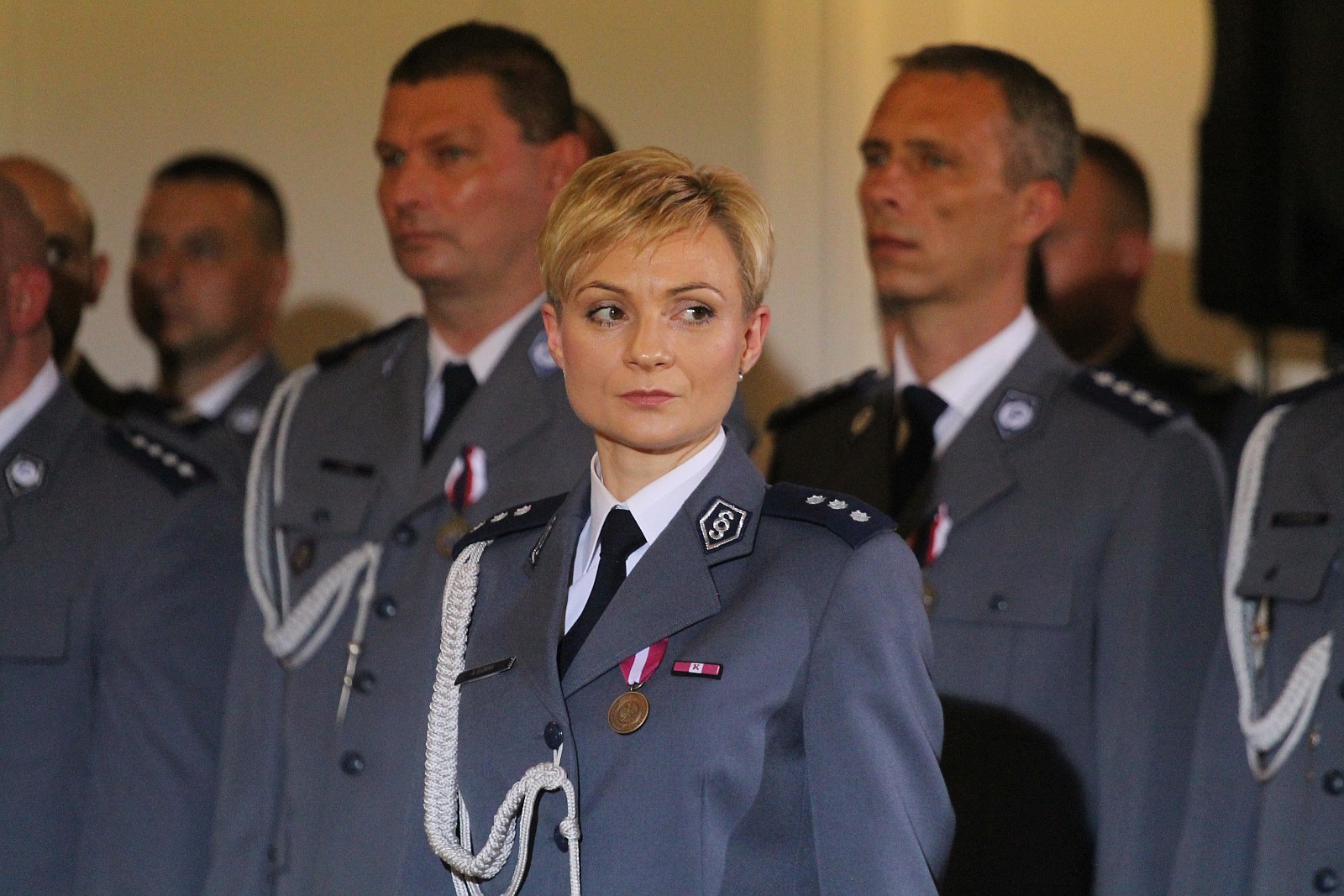 Minister Elżbieta Witek na legnickich obchodach święta policji