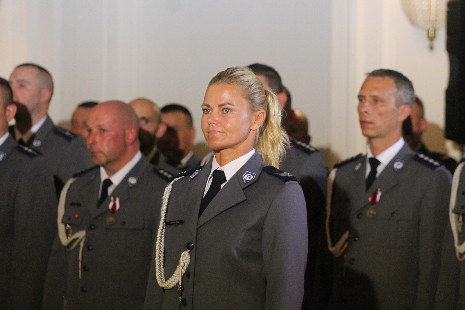 Minister Elżbieta Witek na legnickich obchodach święta policji