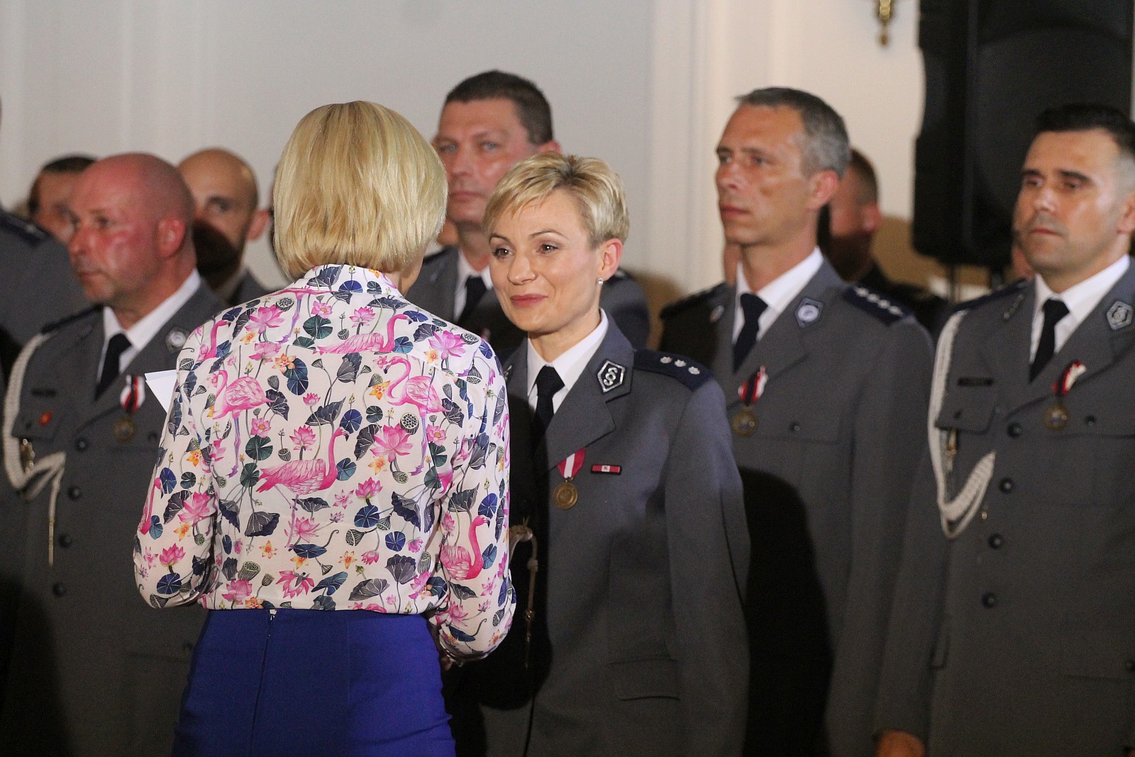 Minister Elżbieta Witek na legnickich obchodach święta policji