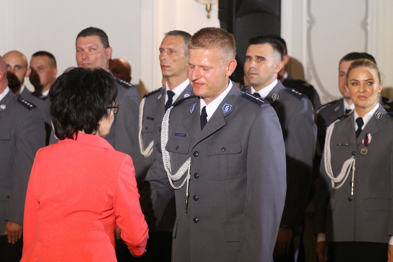 Minister Elżbieta Witek na legnickich obchodach święta policji