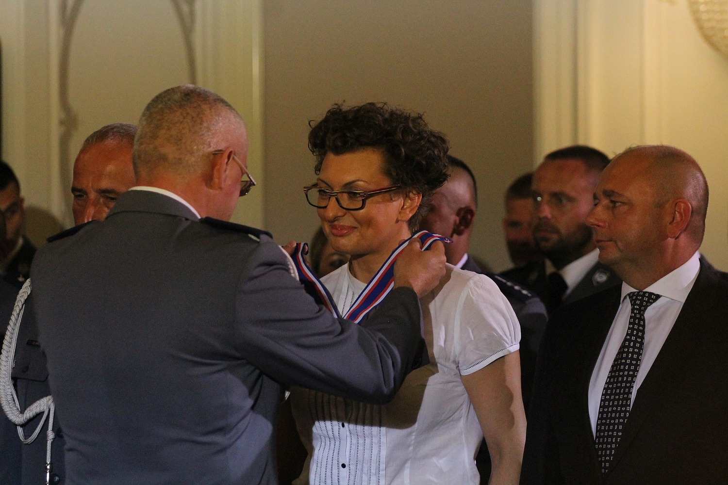 Minister Elżbieta Witek na legnickich obchodach święta policji