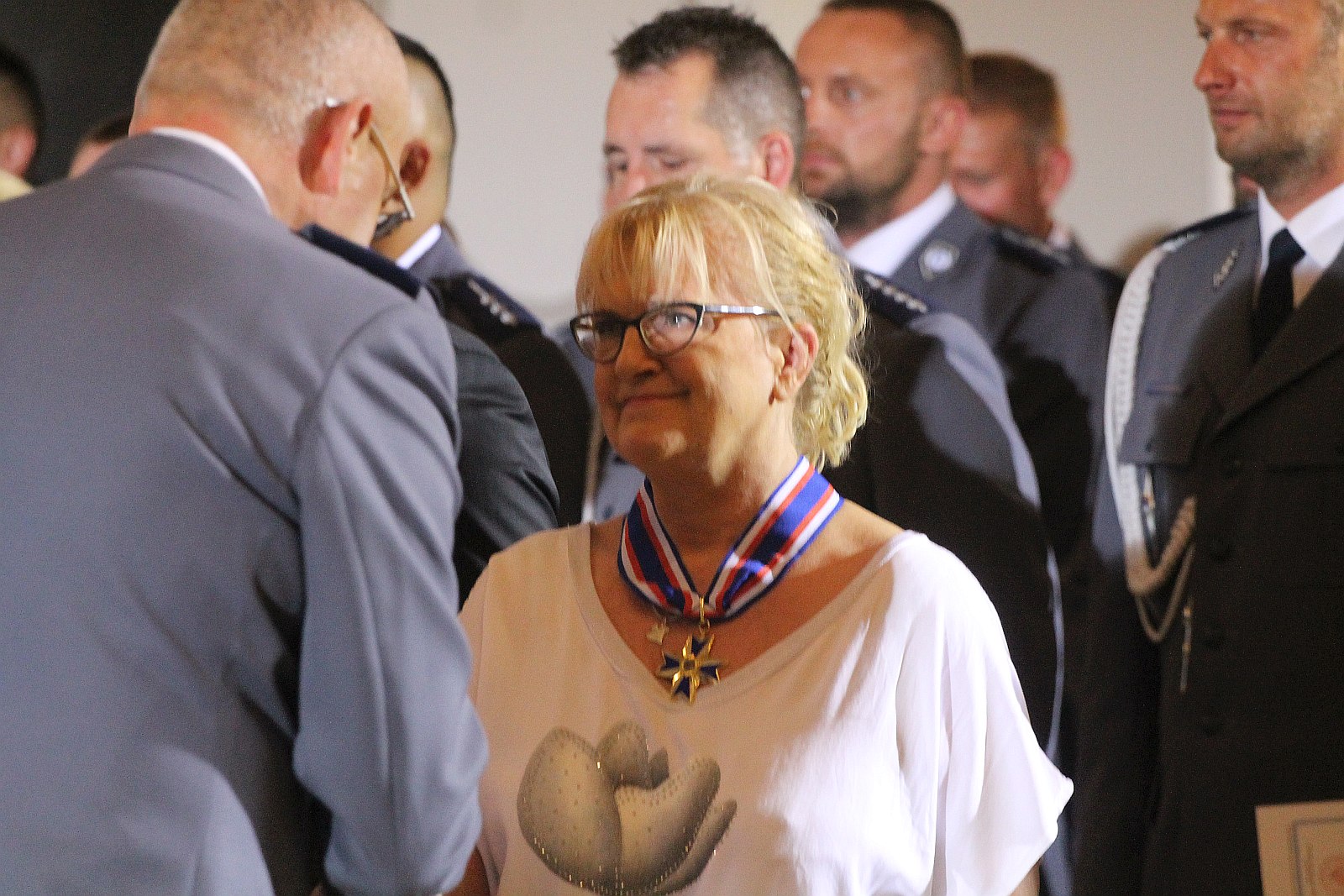 Minister Elżbieta Witek na legnickich obchodach święta policji