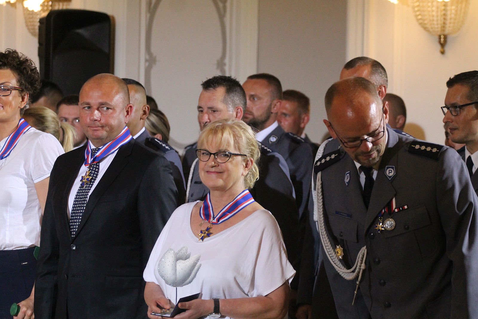 Minister Elżbieta Witek na legnickich obchodach święta policji