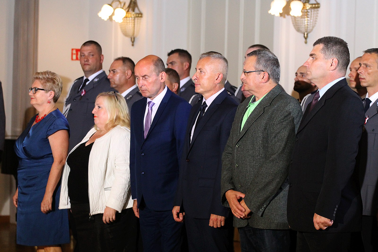 Minister Elżbieta Witek na legnickich obchodach święta policji
