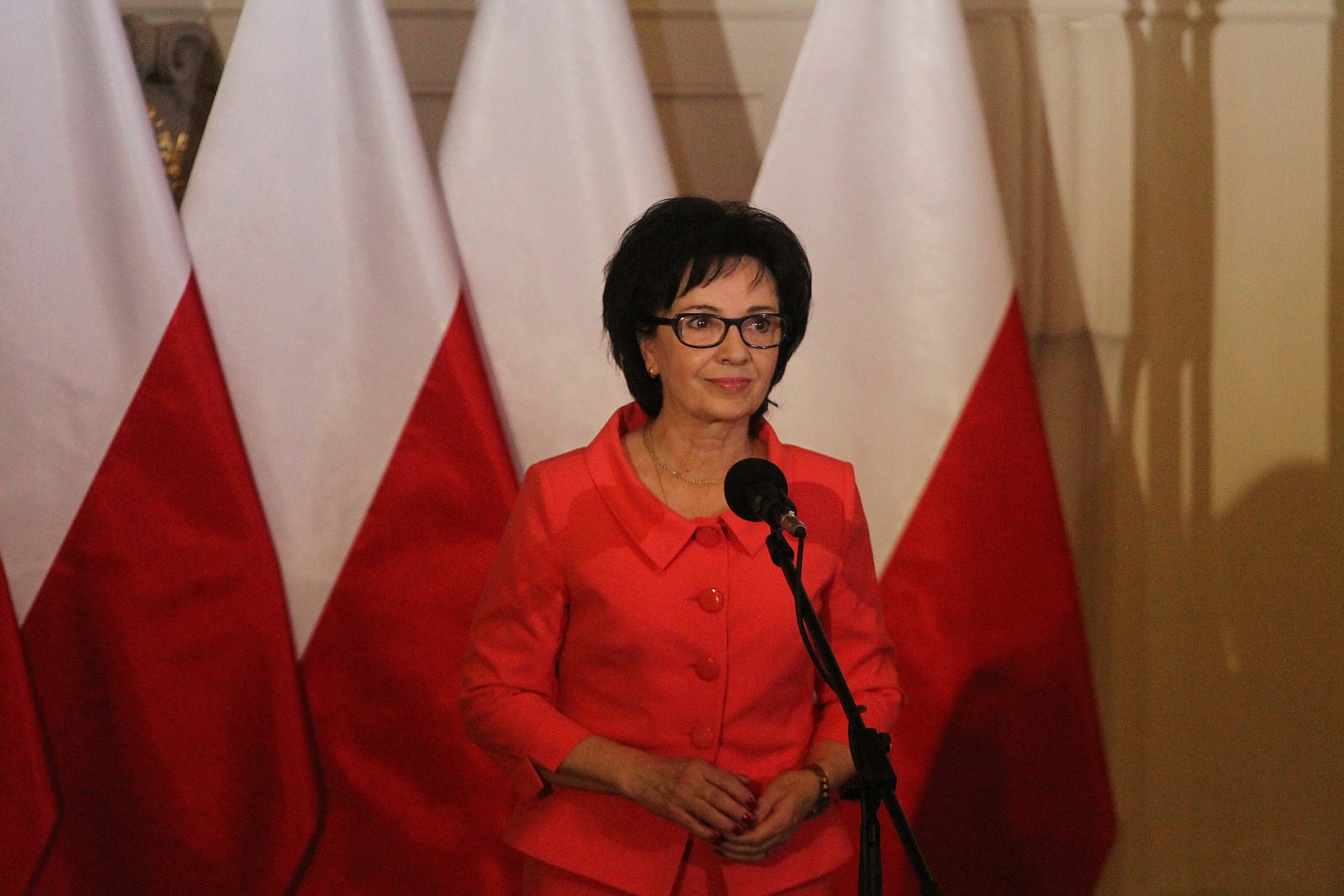 Minister Elżbieta Witek na legnickich obchodach święta policji