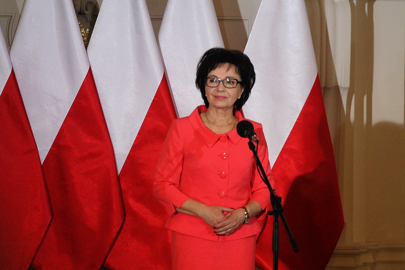 Minister Elżbieta Witek na legnickich obchodach święta policji