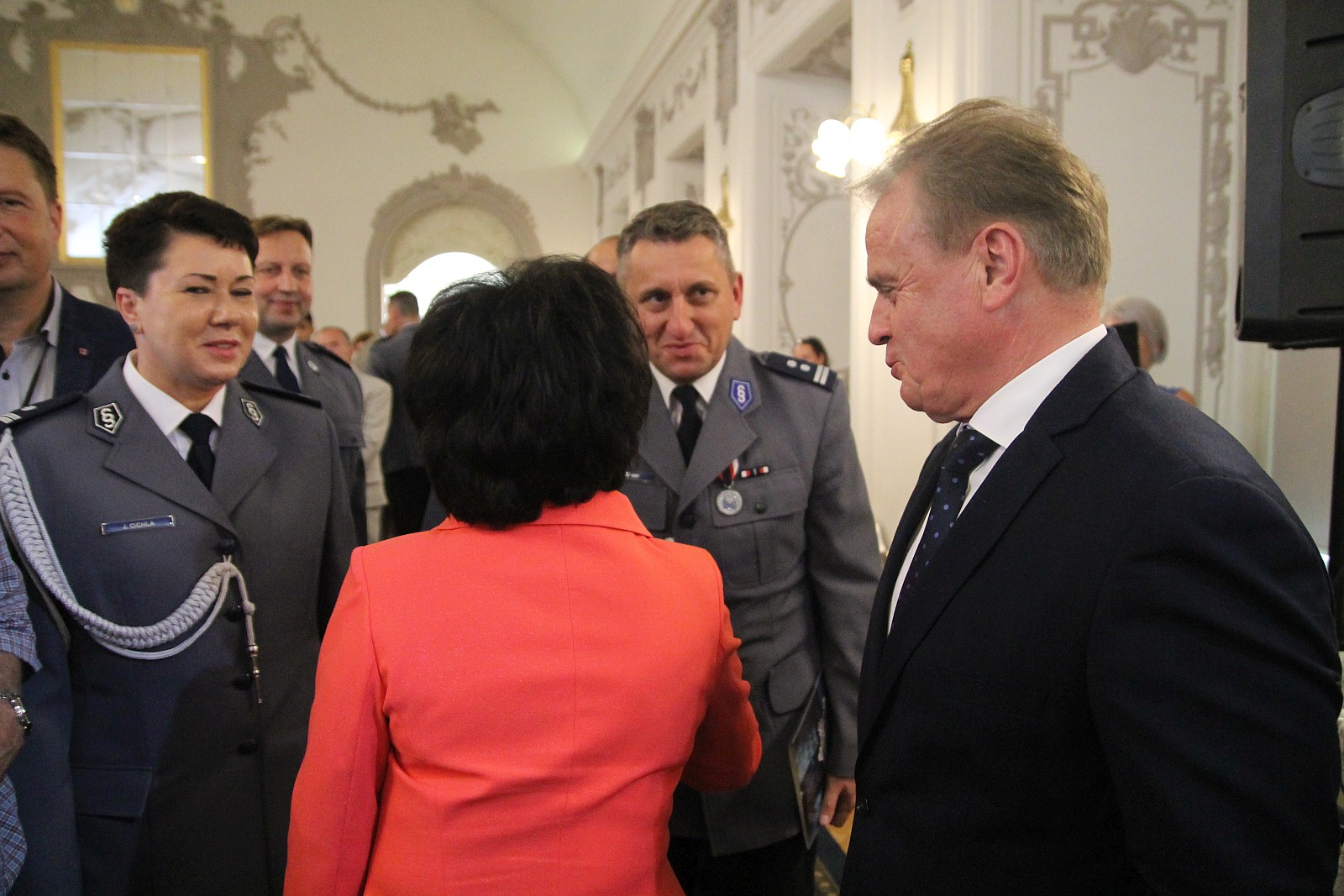 Minister Elżbieta Witek na legnickich obchodach święta policji