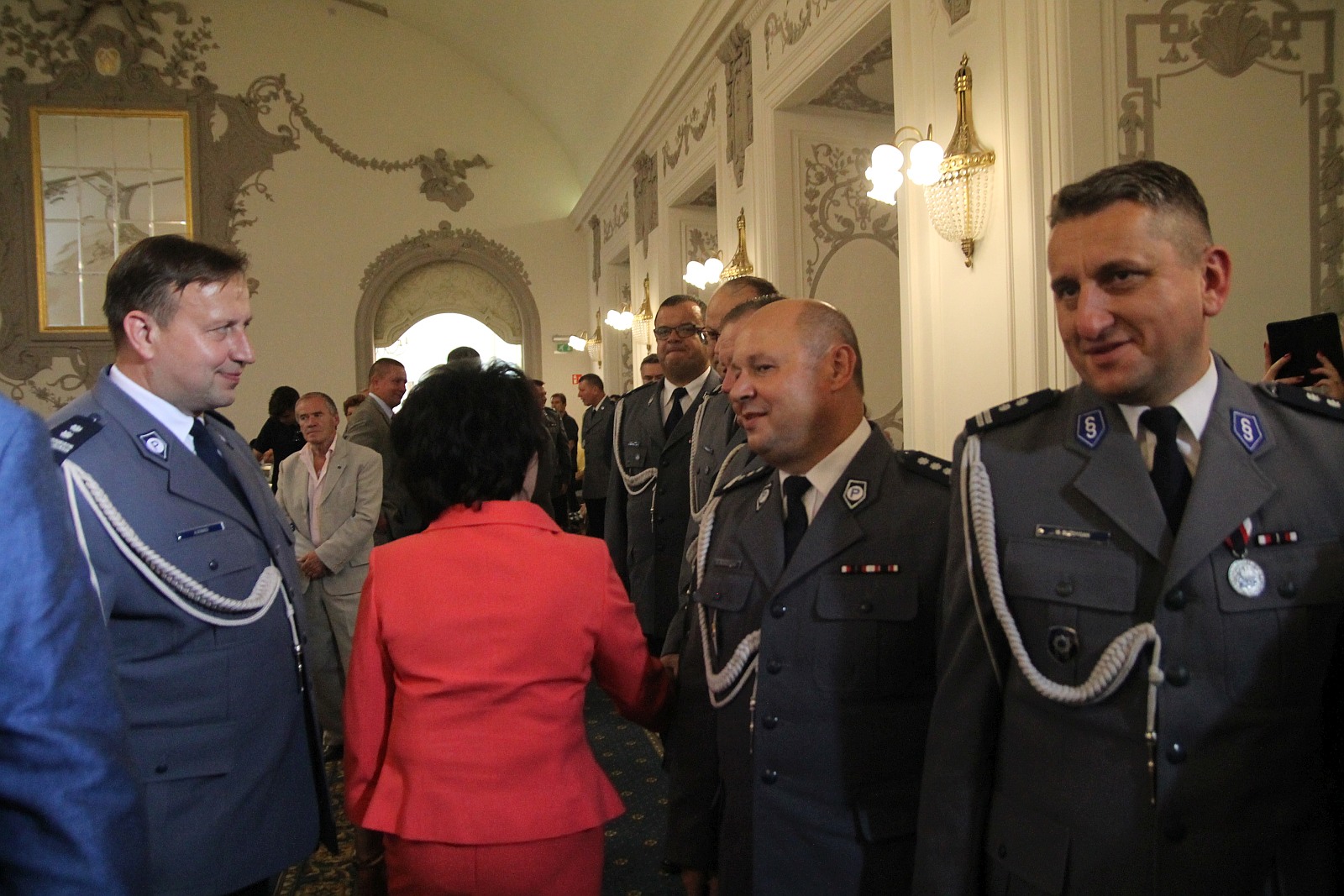 Minister Elżbieta Witek na legnickich obchodach święta policji