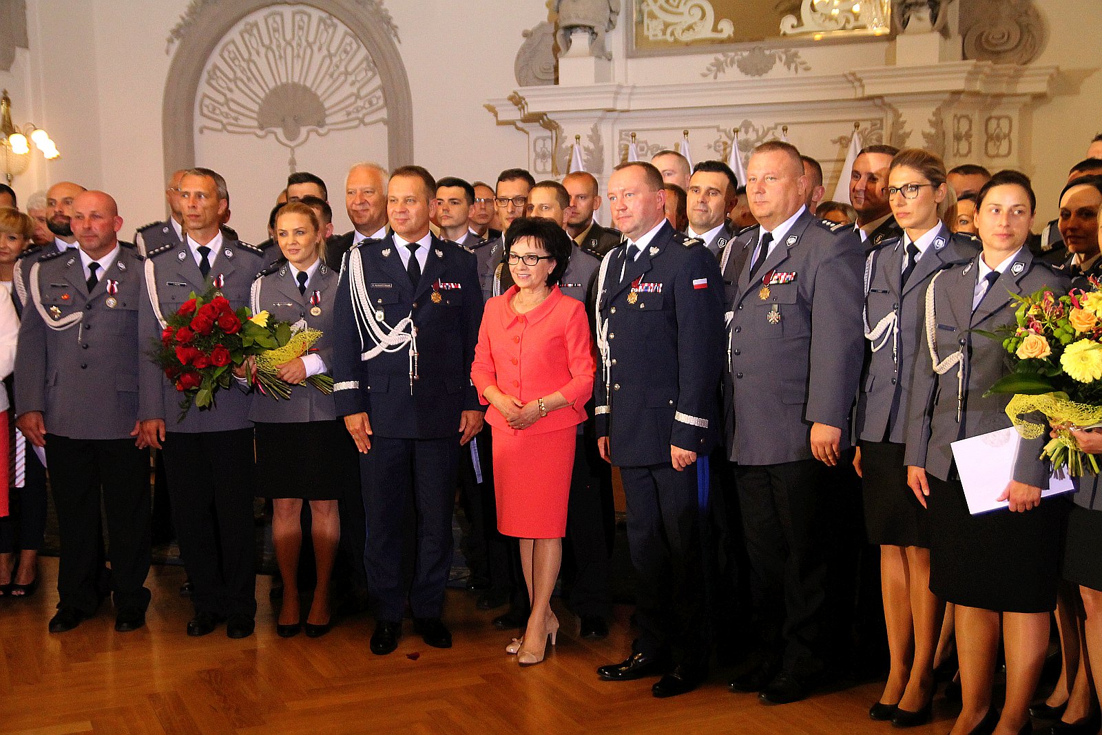 Minister Elżbieta Witek na legnickich obchodach święta policji