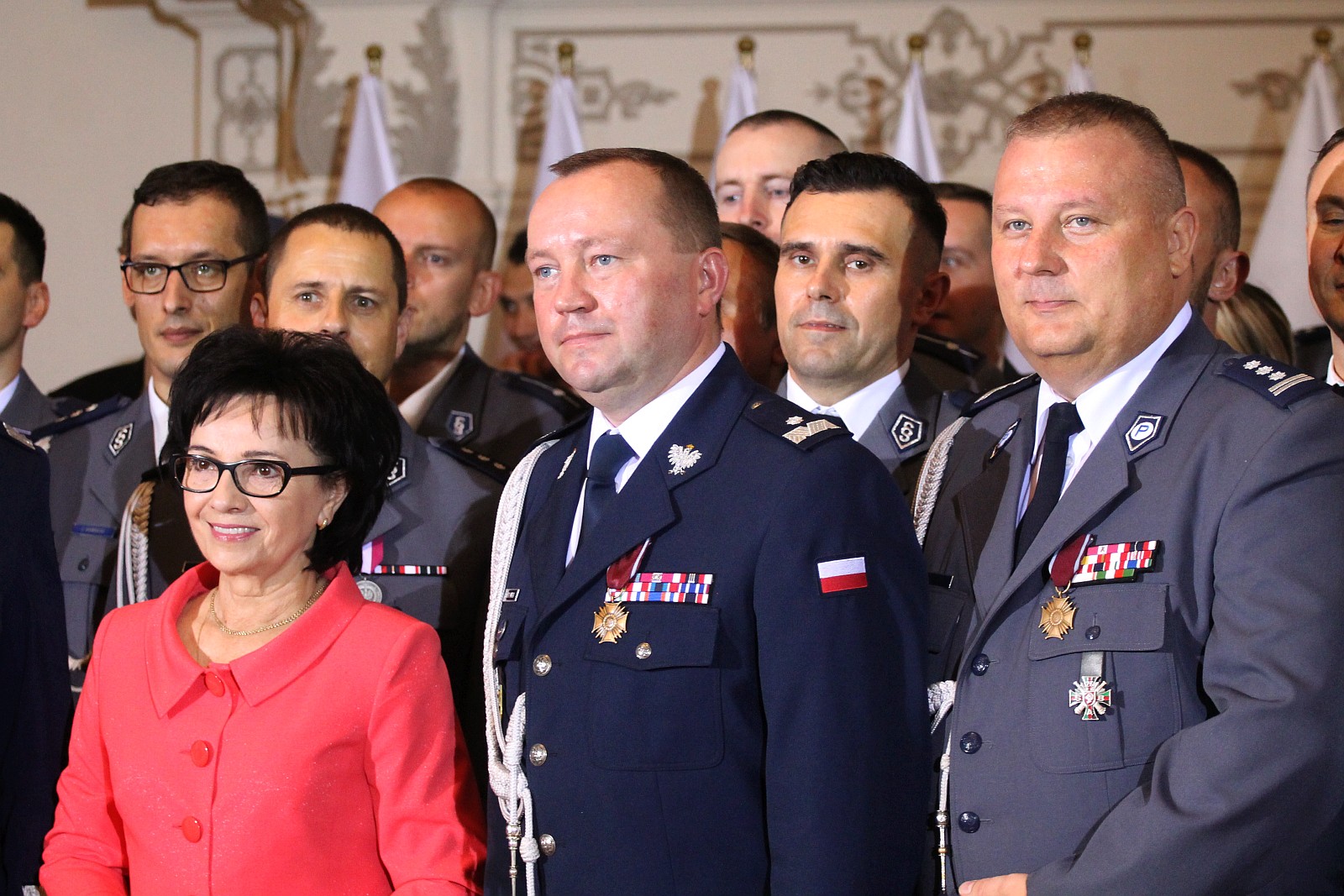 Minister Elżbieta Witek na legnickich obchodach święta policji