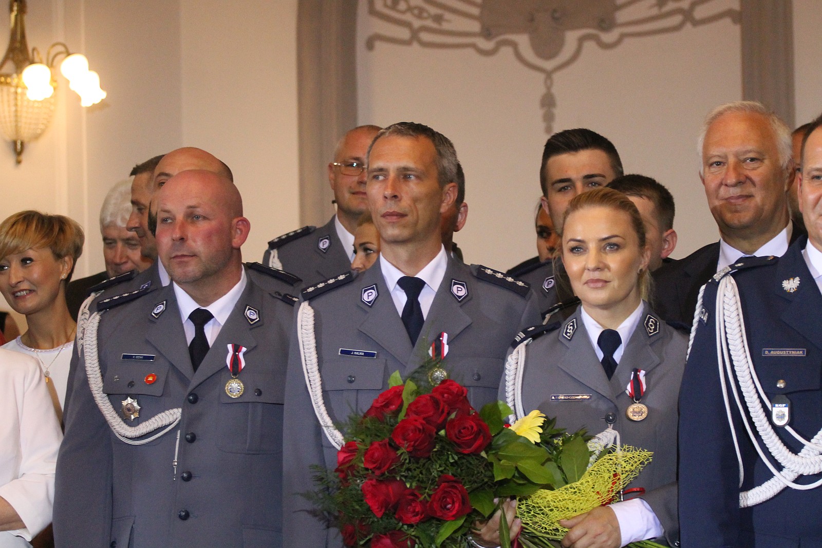 Minister Elżbieta Witek na legnickich obchodach święta policji