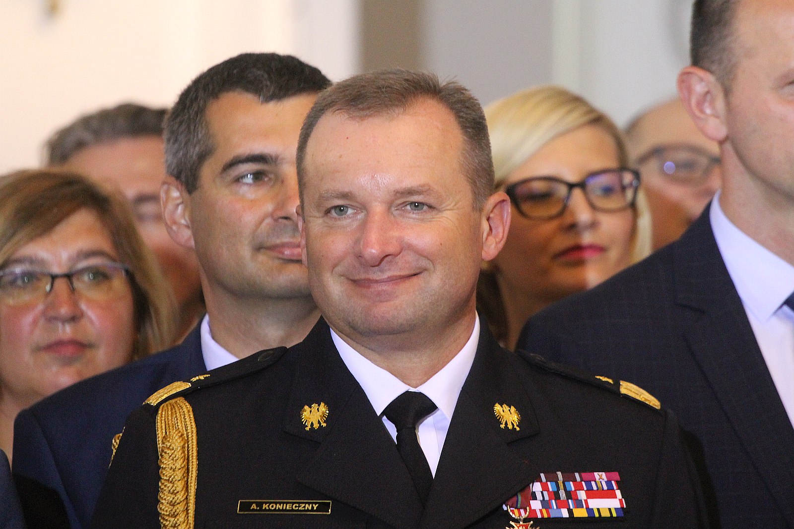 Minister Elżbieta Witek na legnickich obchodach święta policji