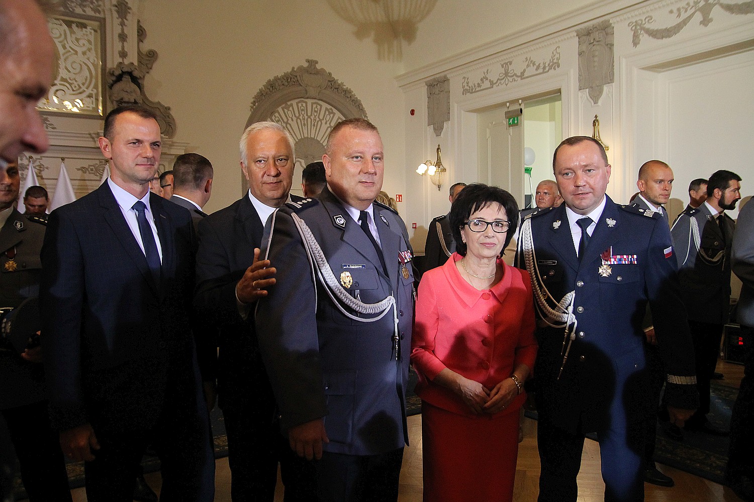 Minister Elżbieta Witek na legnickich obchodach święta policji