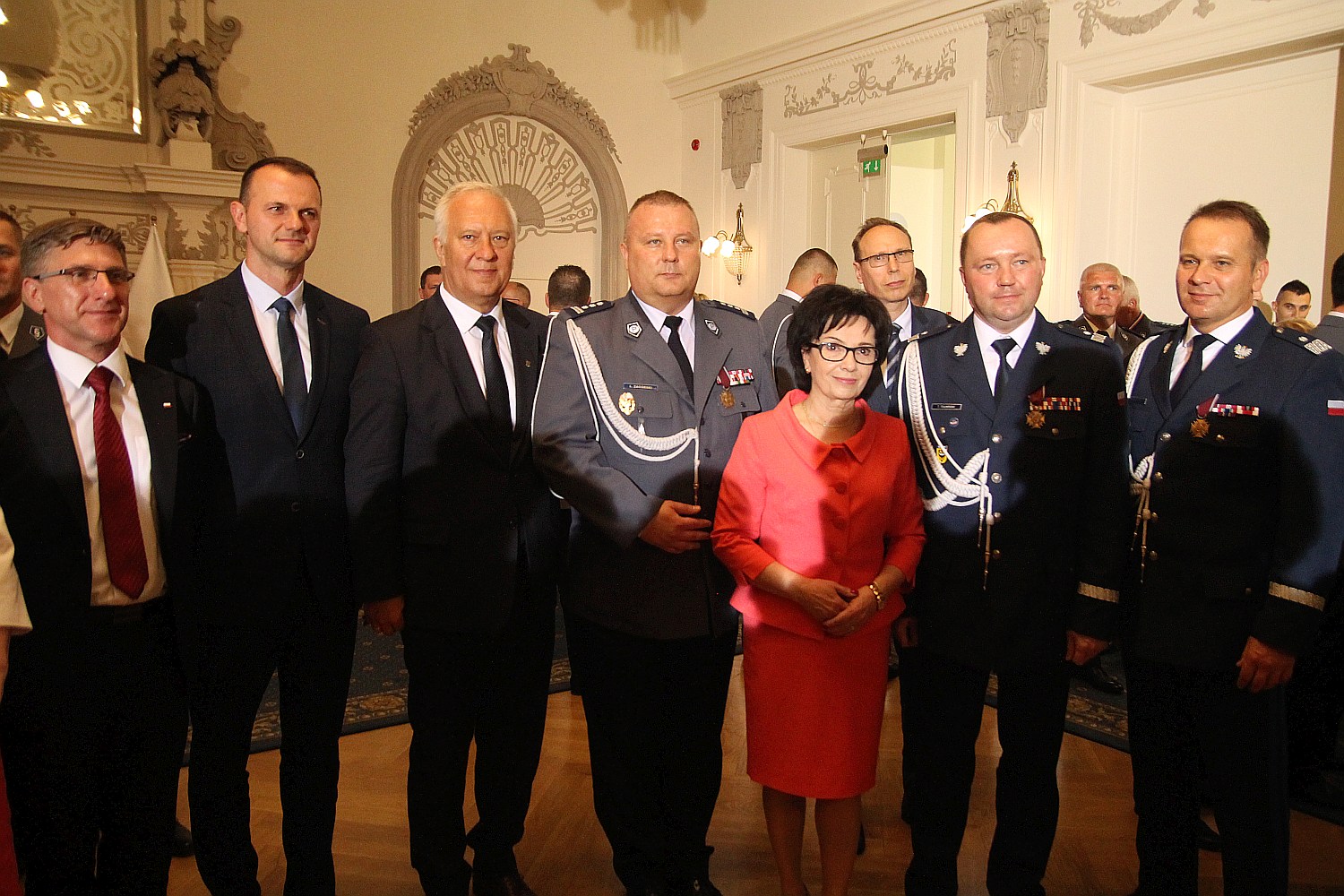 Minister Elżbieta Witek na legnickich obchodach święta policji
