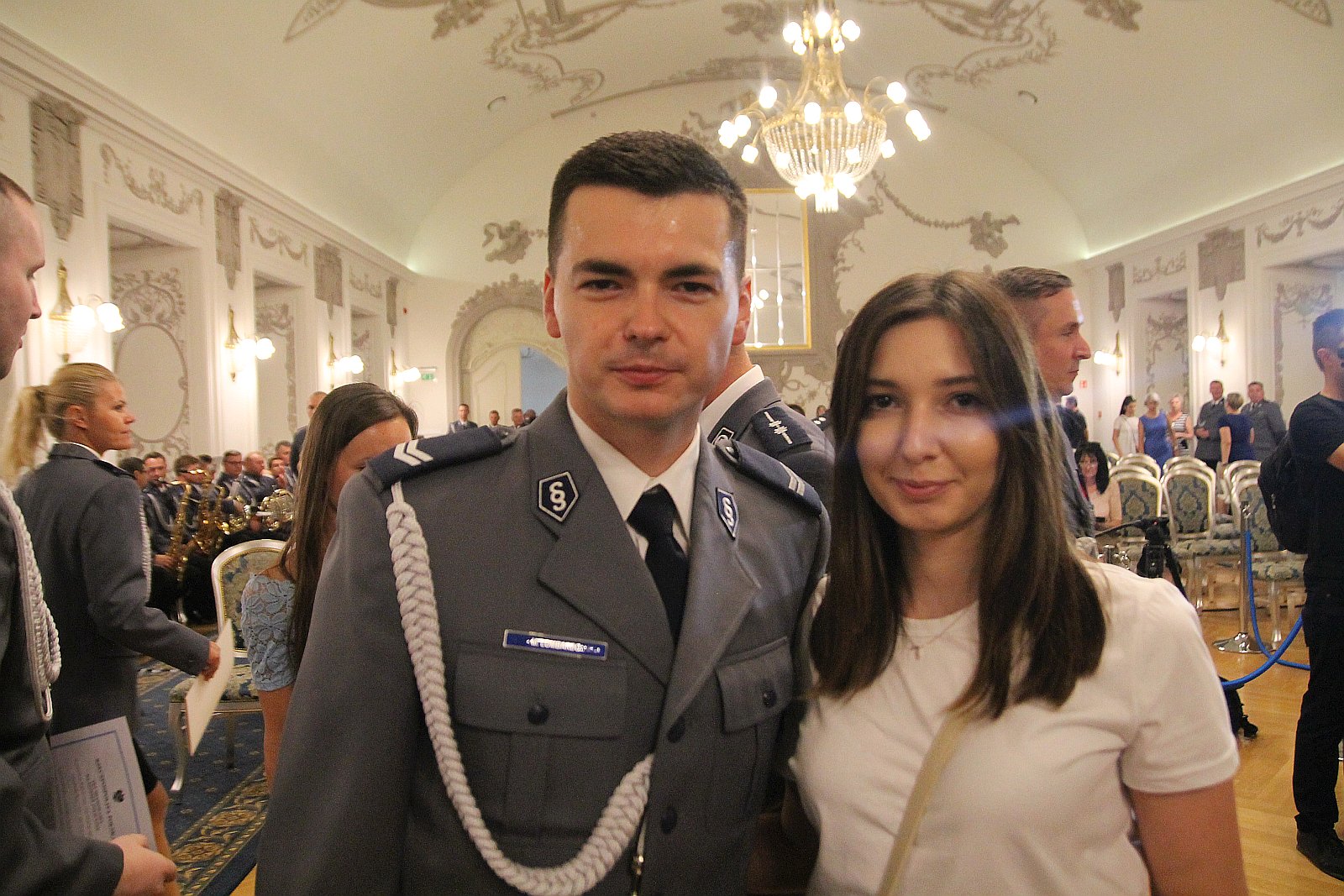 Minister Elżbieta Witek na legnickich obchodach święta policji