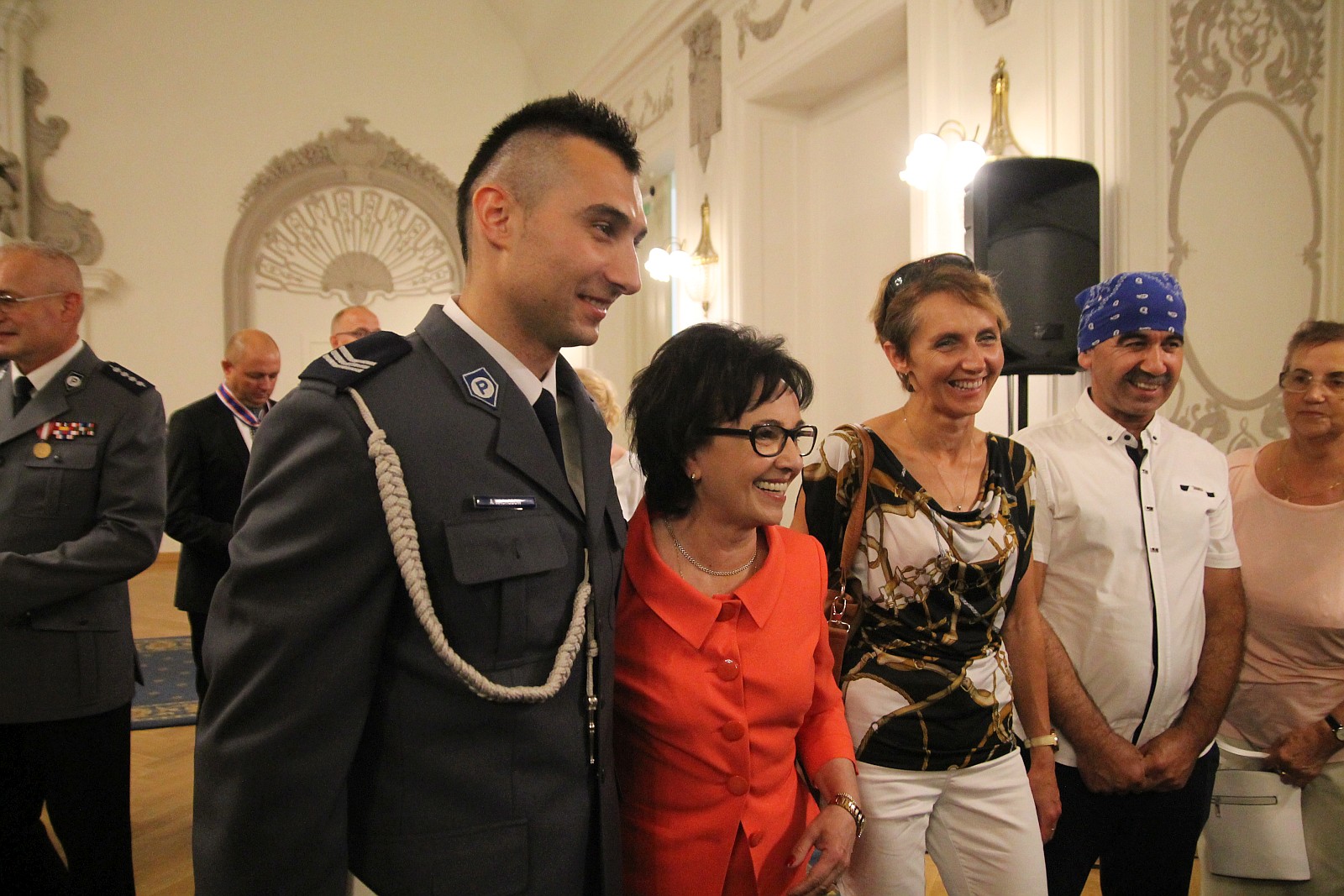 Minister Elżbieta Witek na legnickich obchodach święta policji