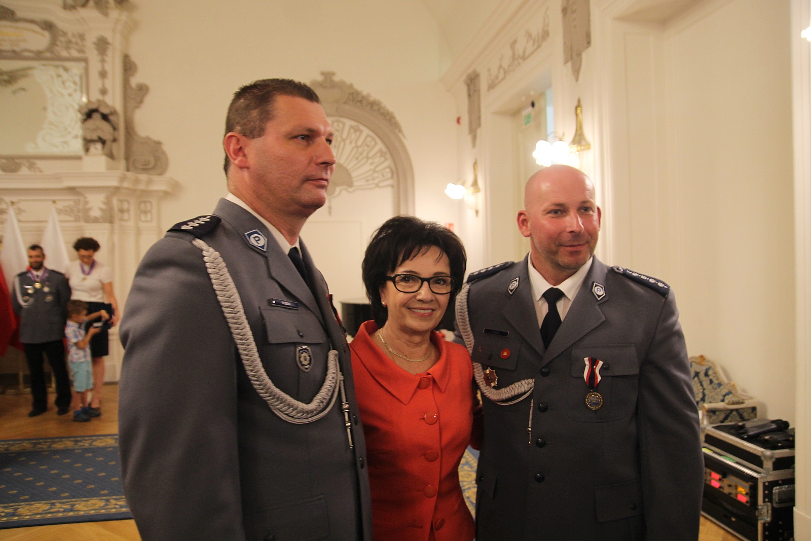 Minister Elżbieta Witek na legnickich obchodach święta policji