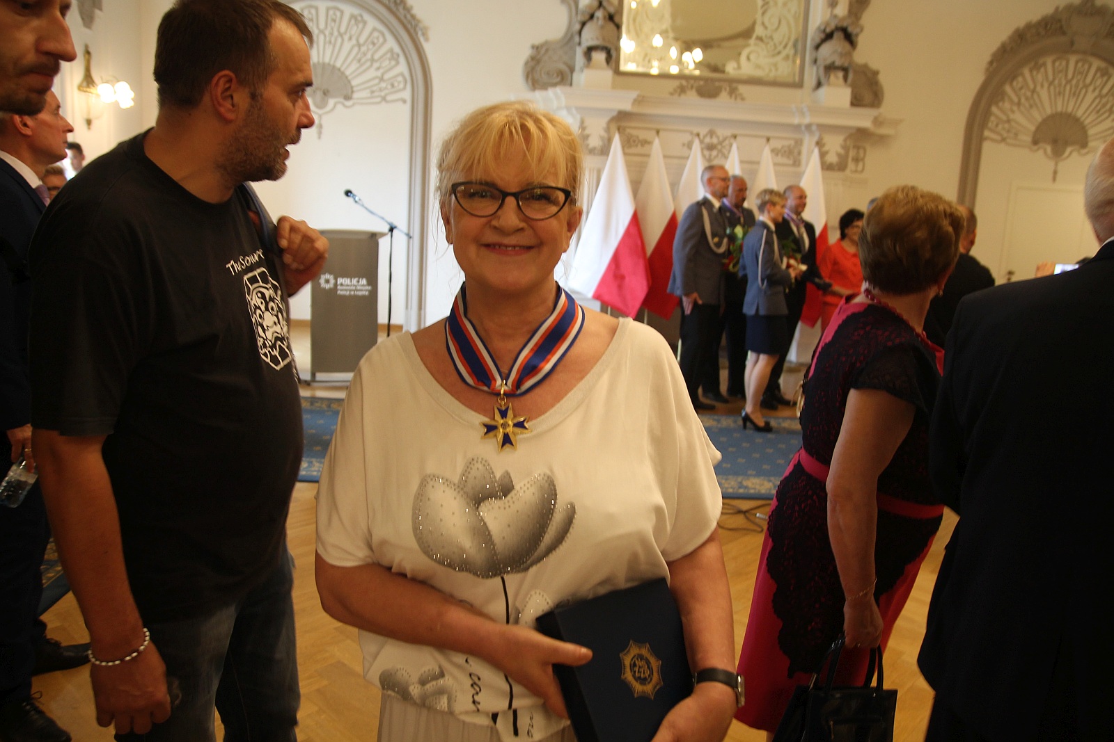 Minister Elżbieta Witek na legnickich obchodach święta policji