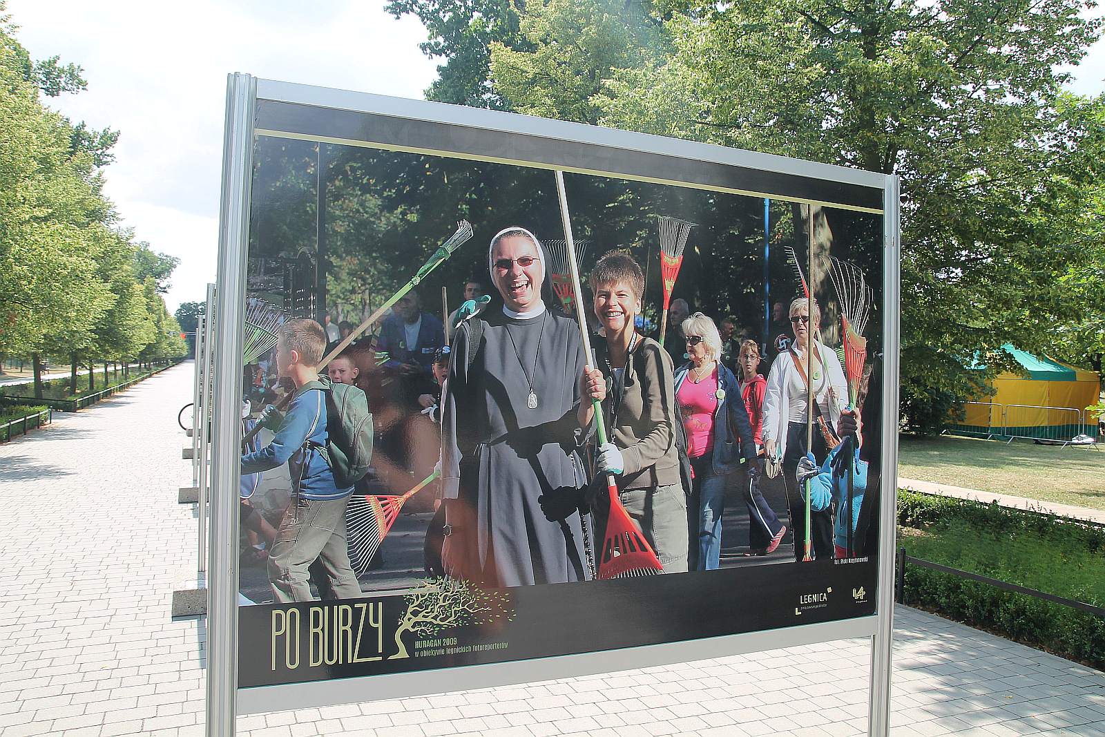 Przyjaciele parku spotkali się w 10. rocznicę jego zniszczenia
