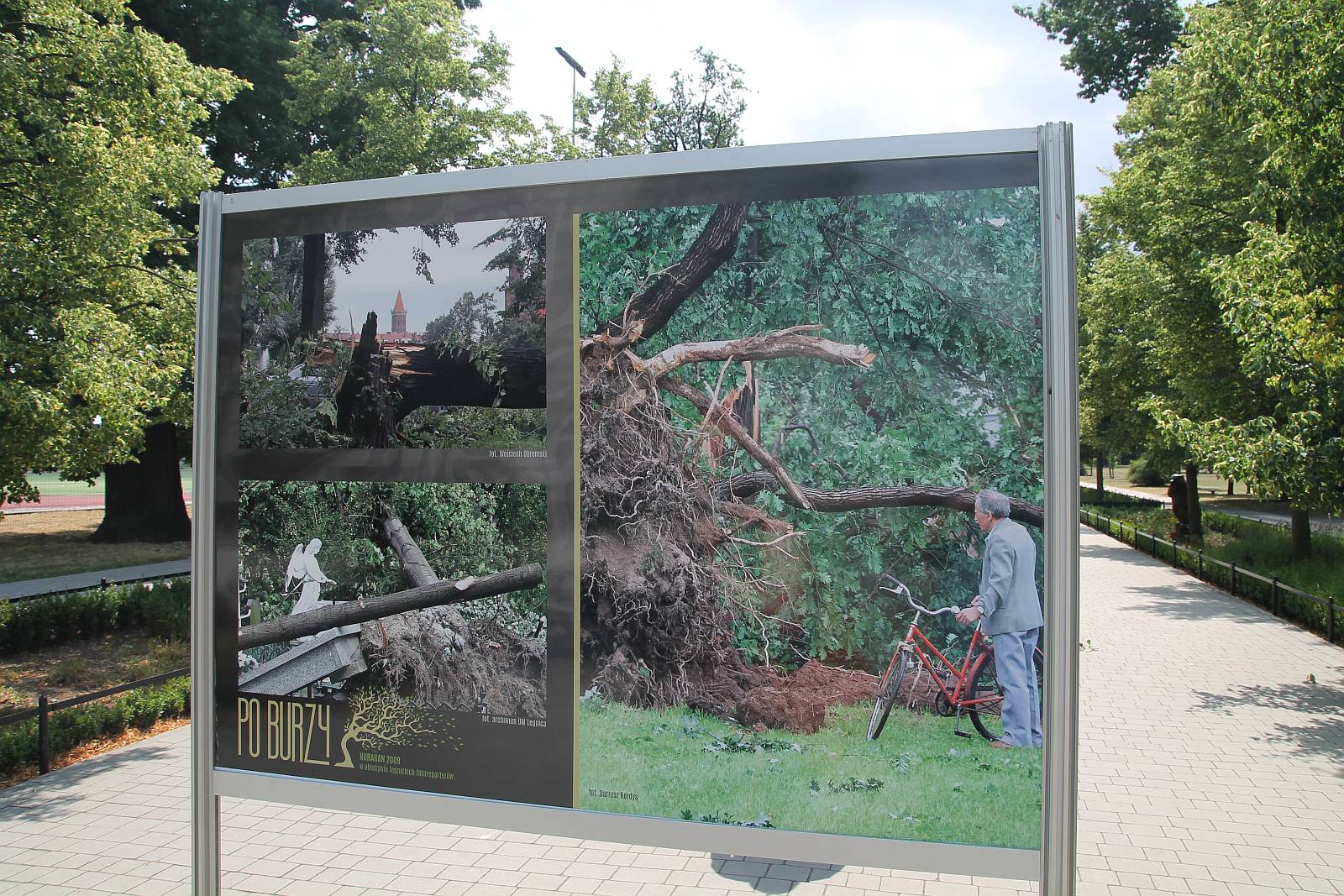 Przyjaciele parku spotkali się w 10. rocznicę jego zniszczenia
