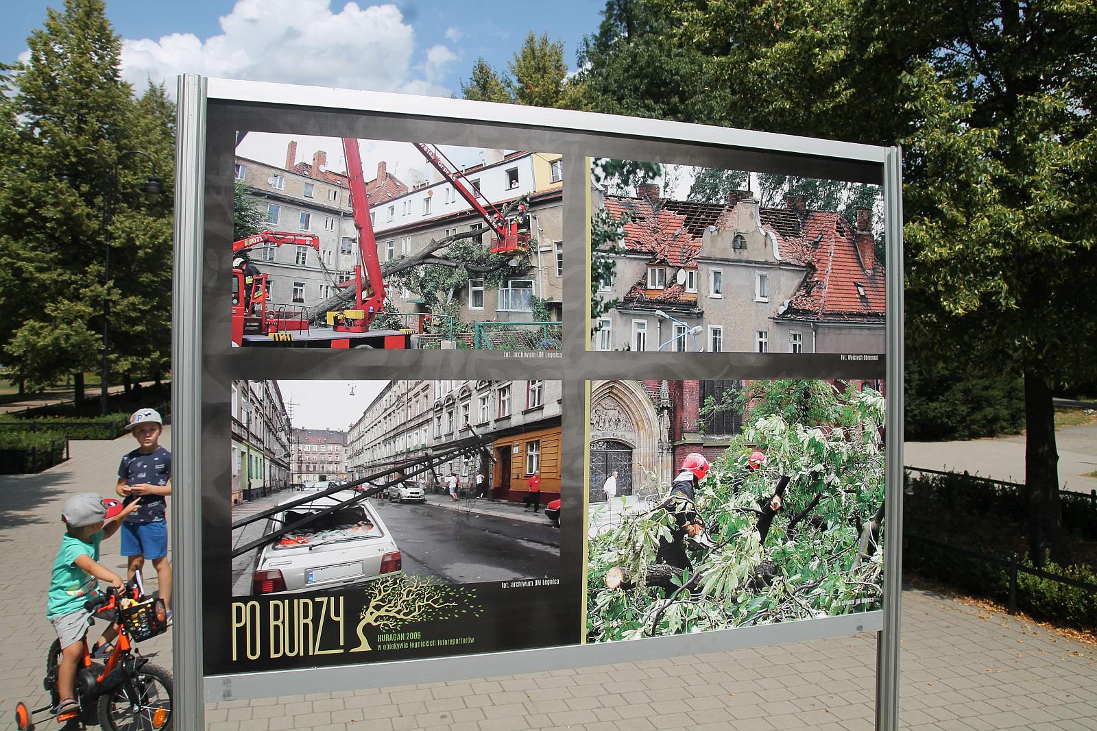 Przyjaciele parku spotkali się w 10. rocznicę jego zniszczenia
