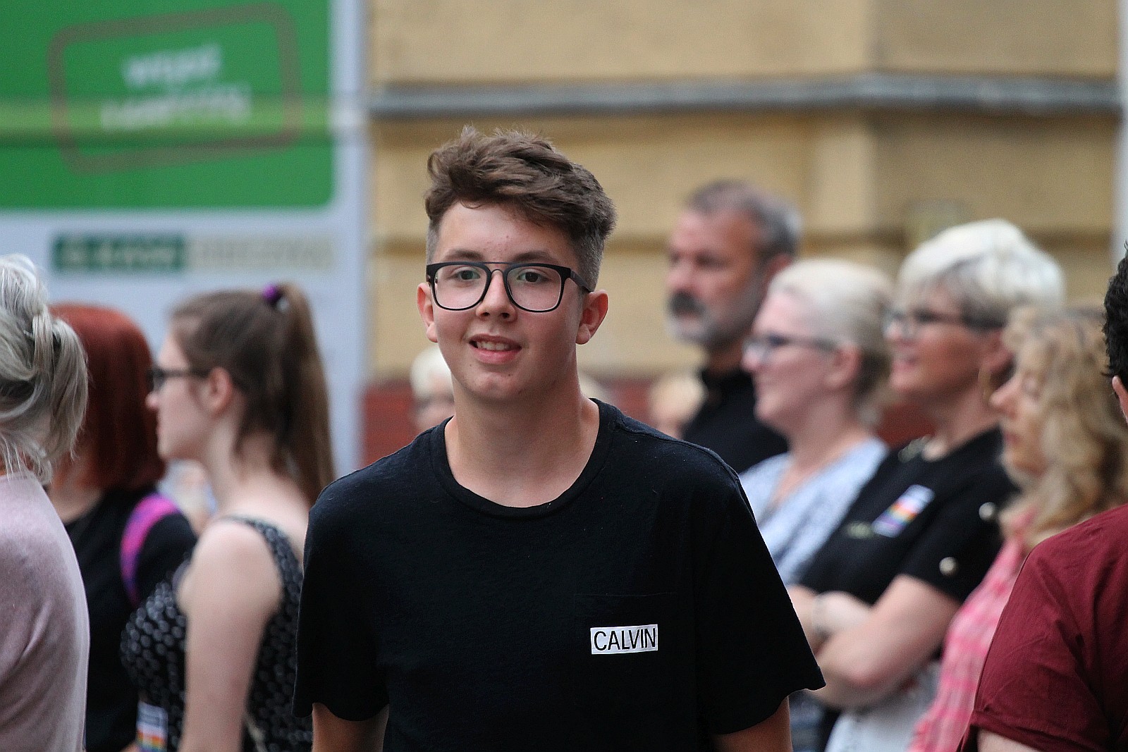 W Legnicy sześćdziesiąt osób protestowało przeciwko przemocy
