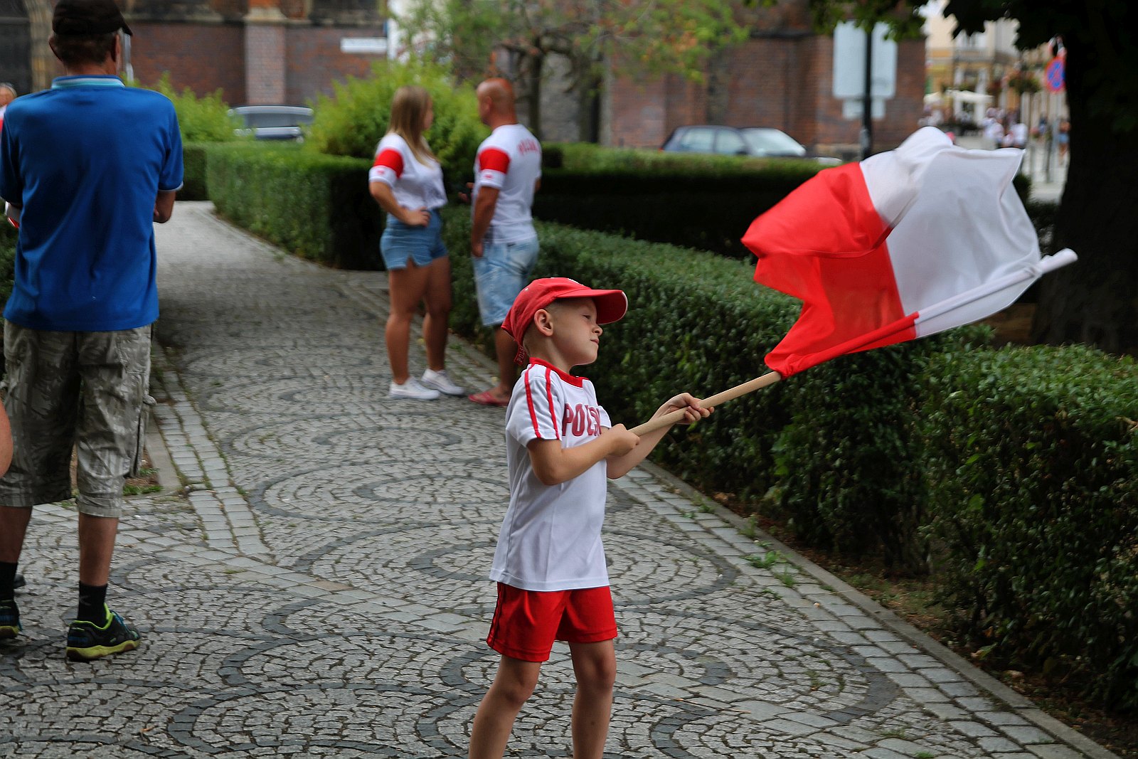 Zablokowali ruch na placu Wilsona aby oddać hołd powstańcom