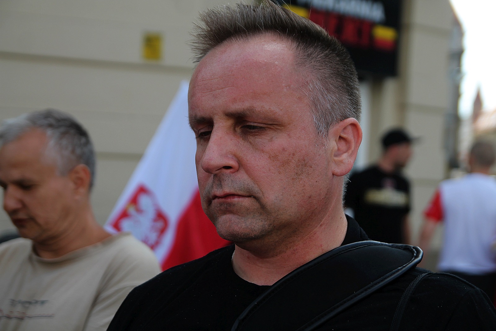 Zablokowali ruch na placu Wilsona aby oddać hołd powstańcom