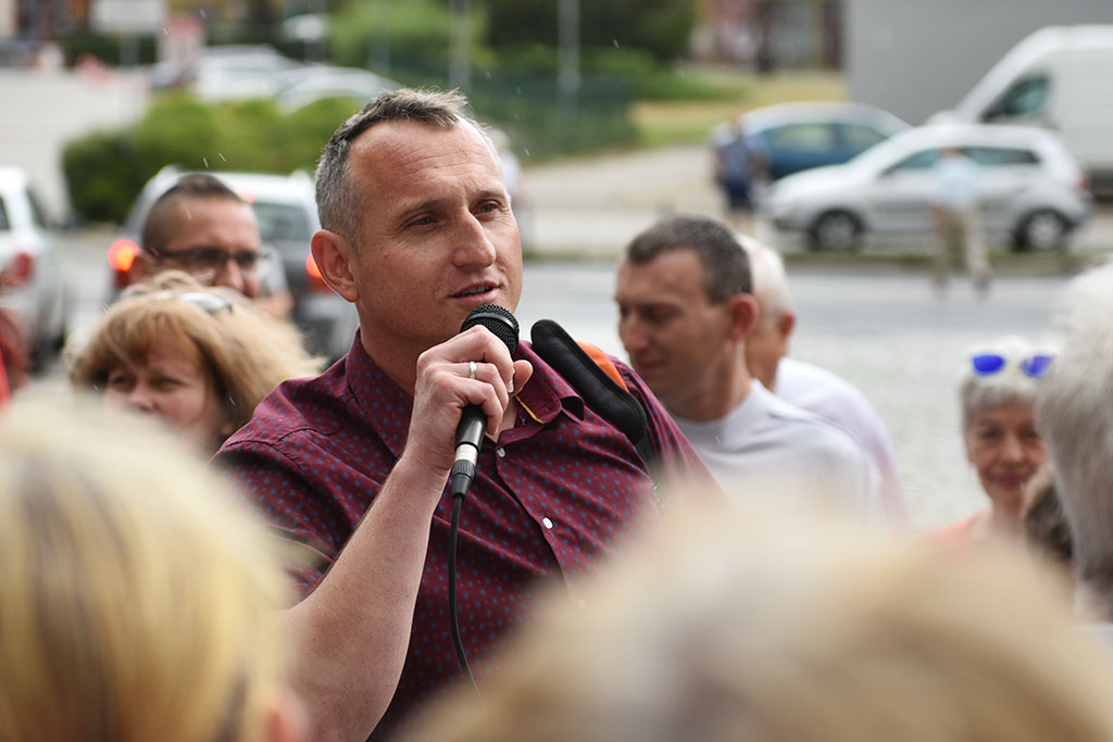Legniczanie na spacerze po legnickim Zamku Piastowskim