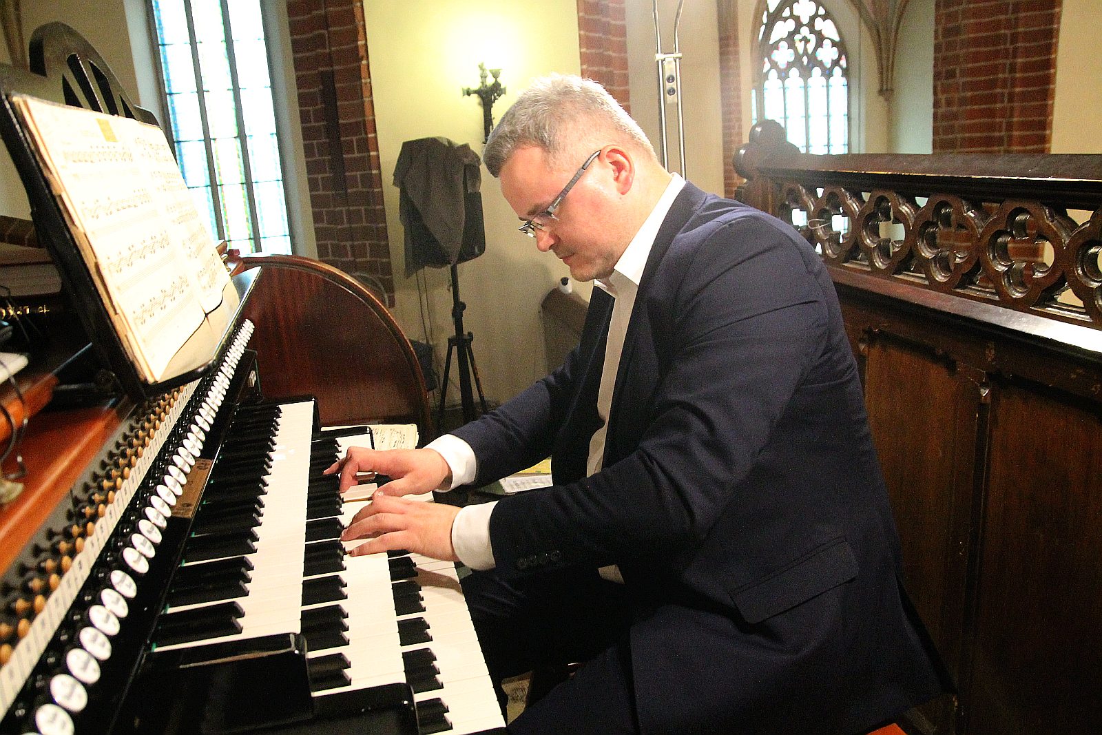 Błażej Musiałczyk na Legnickich Wieczorach Organowych