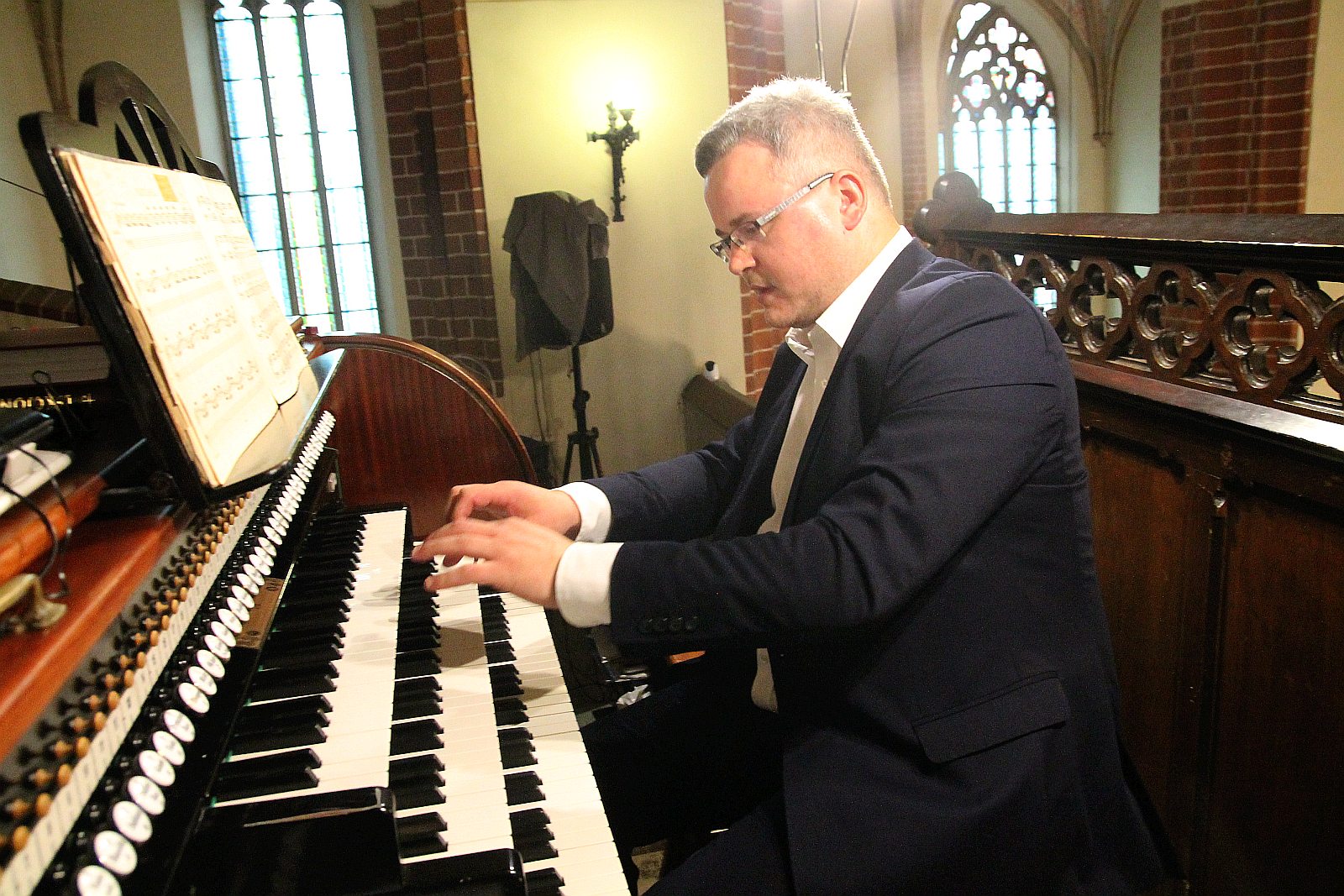 Błażej Musiałczyk na Legnickich Wieczorach Organowych