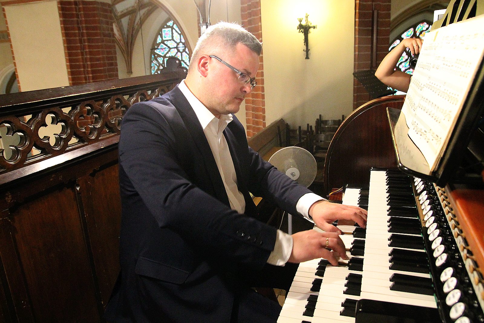 Błażej Musiałczyk na Legnickich Wieczorach Organowych