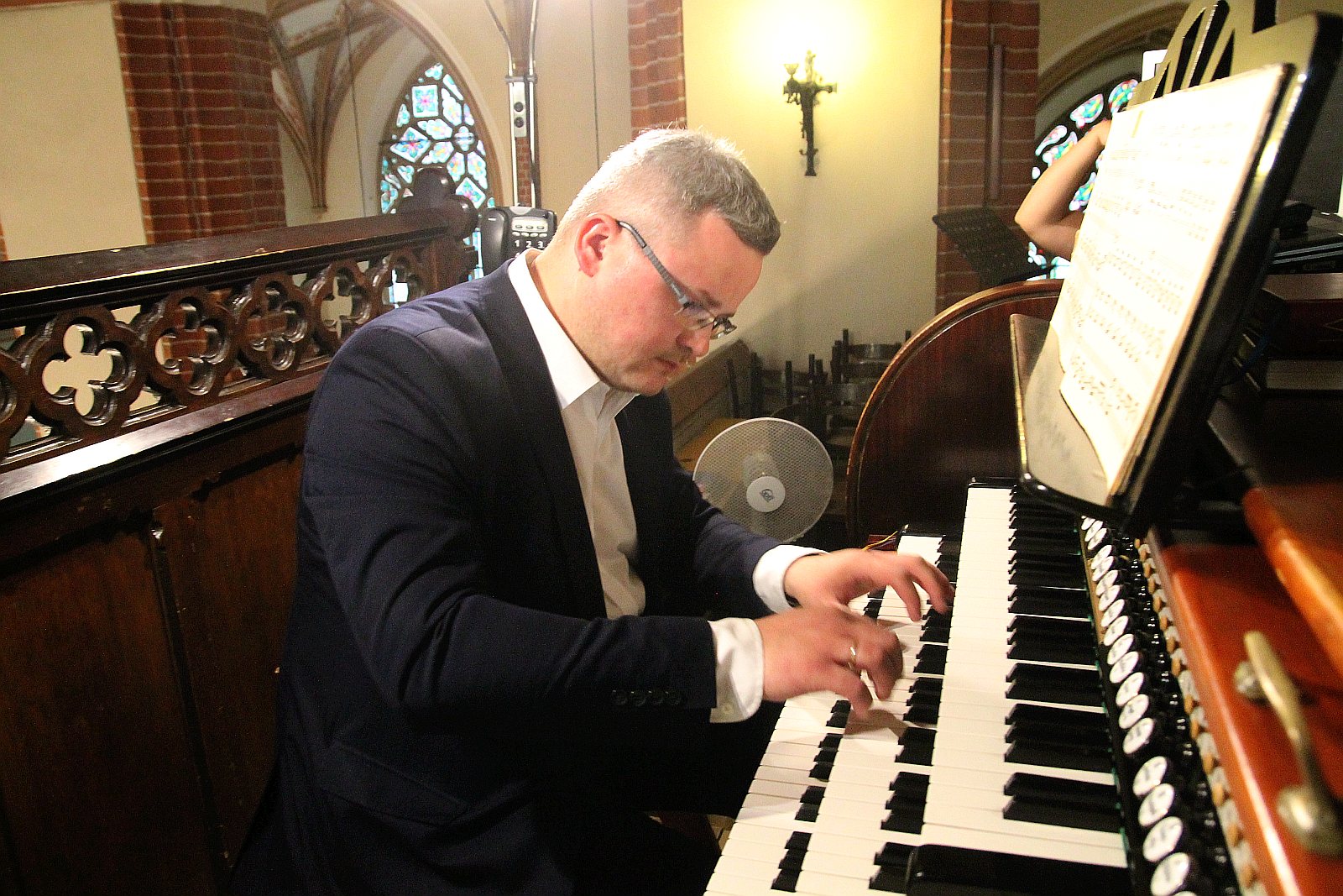 Błażej Musiałczyk na Legnickich Wieczorach Organowych