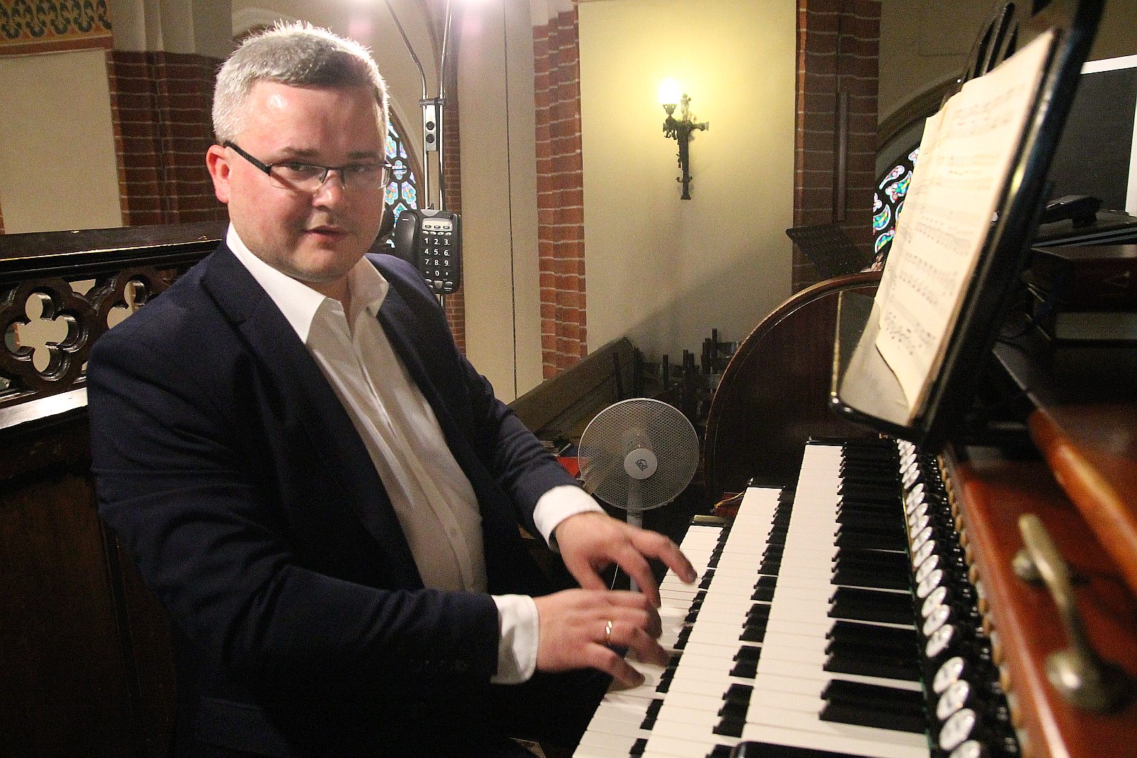 Błażej Musiałczyk na Legnickich Wieczorach Organowych