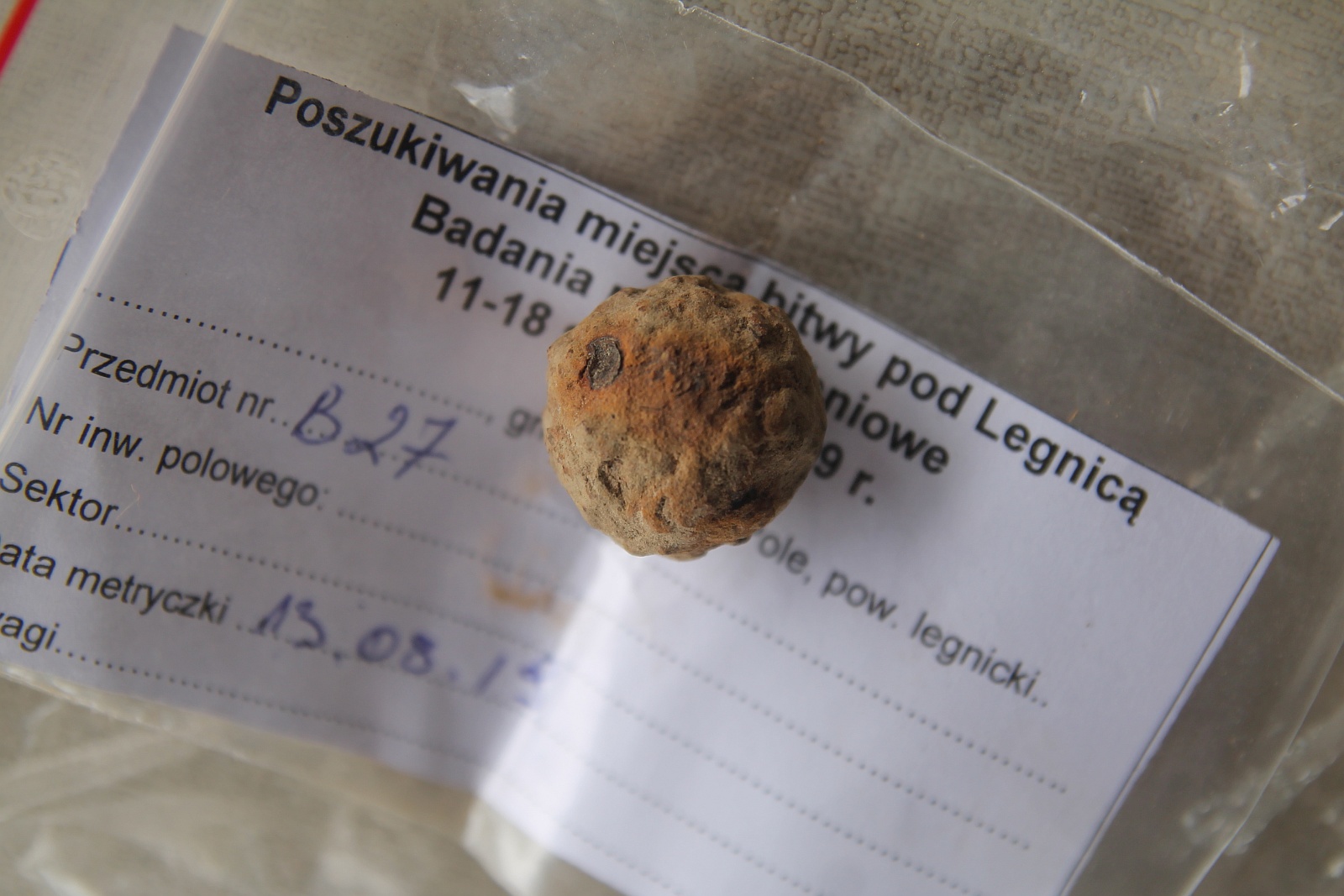 Szukali śladów Bitwy pod Legnicy. Znaleźli najwięcej śladów