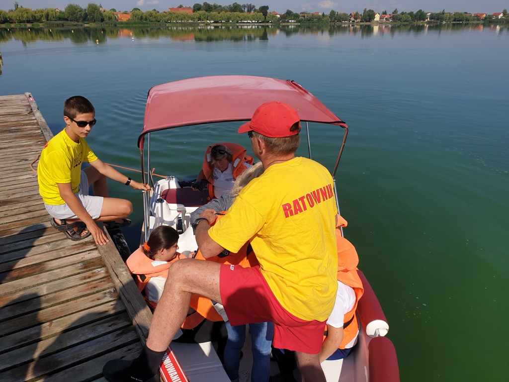 Niepełnosprawni zakończyli wakacje nad Jeziorem Kunickim