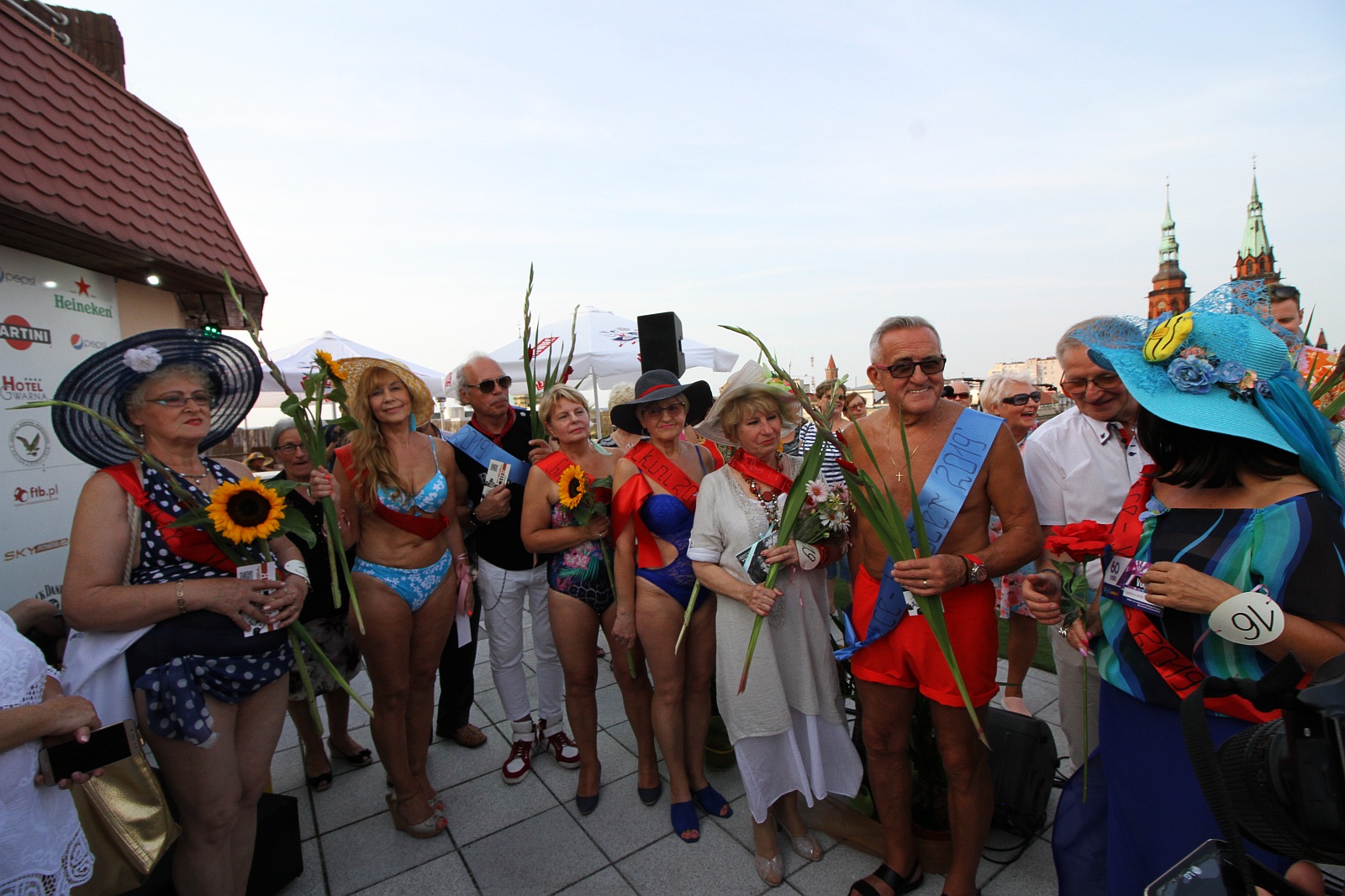 Na dachu Galerii Gwarnej odbyły się wybory Miss i Mistera 65plus