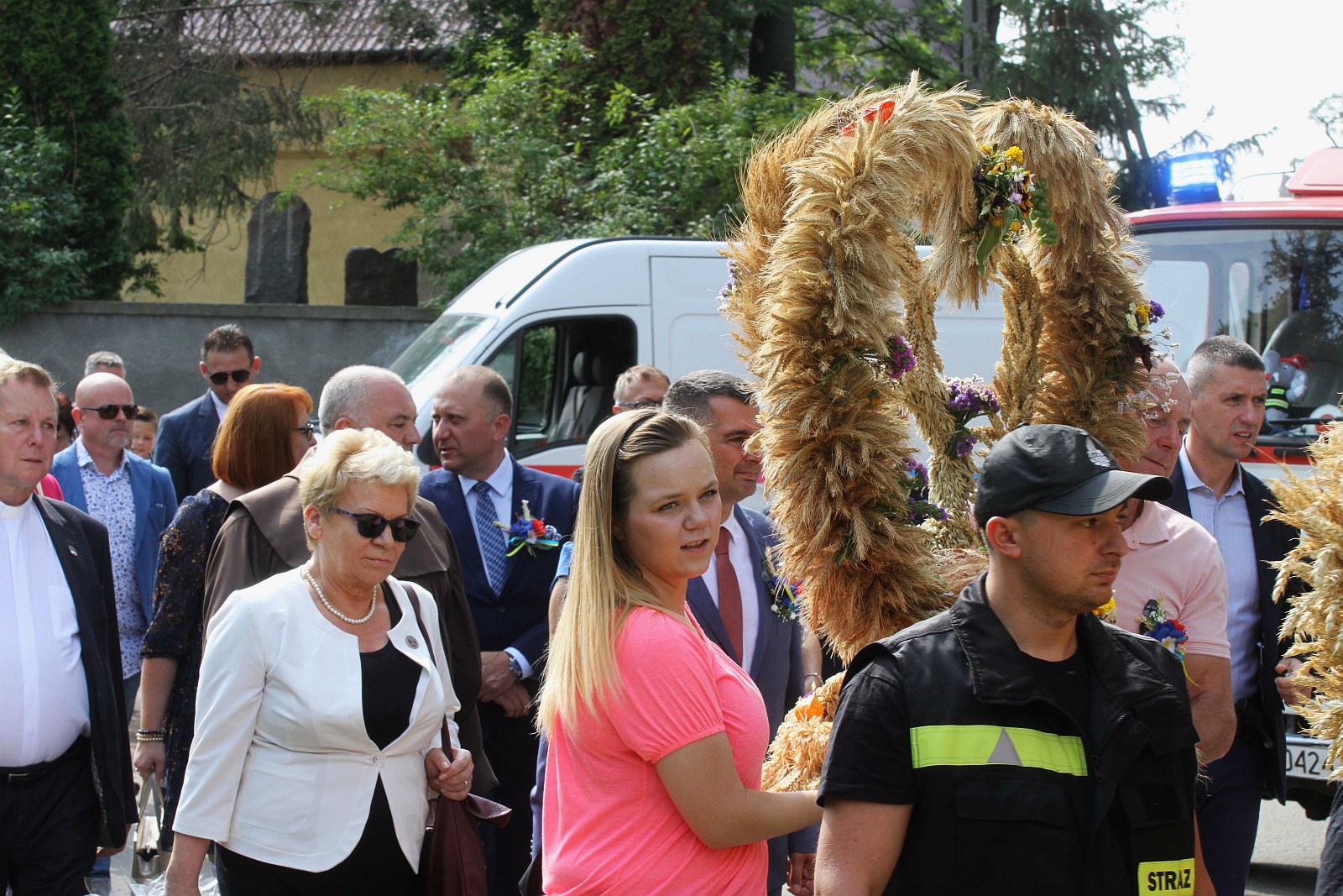 Mieszkańcy gminy Legnickie Pole podziękowali za tegoroczne plony