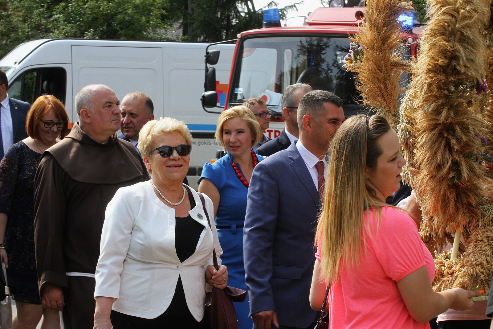 Mieszkańcy gminy Legnickie Pole podziękowali za tegoroczne plony