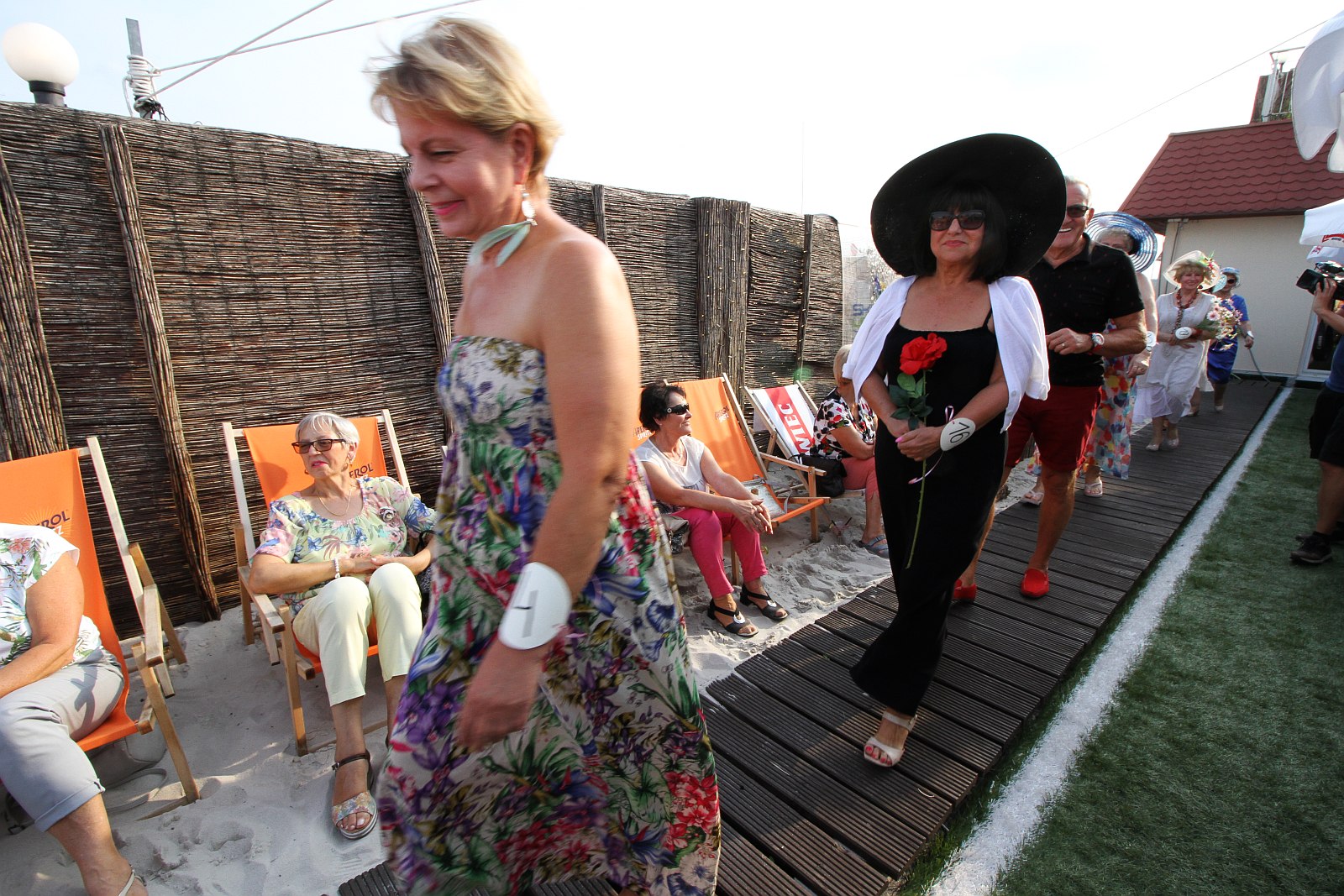 Na dachu Galerii Gwarnej odbyły się wybory Miss i Mistera 65plus