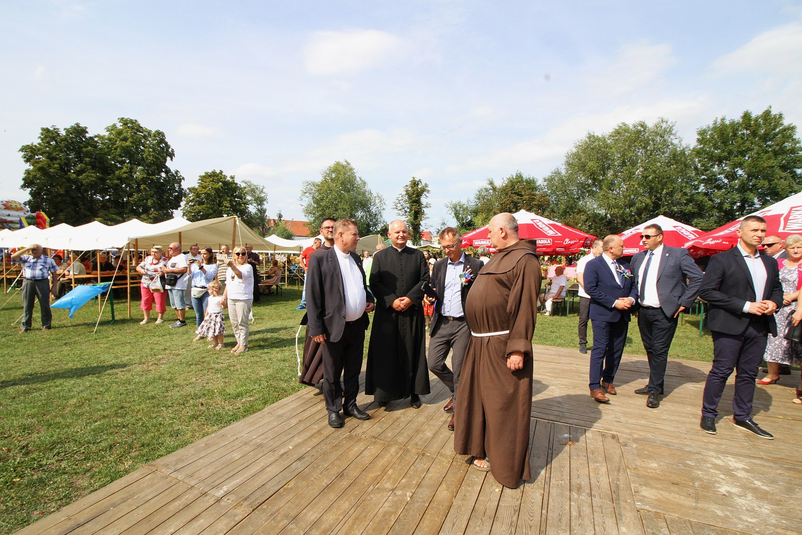 Mieszkańcy gminy Legnickie Pole podziękowali za tegoroczne plony
