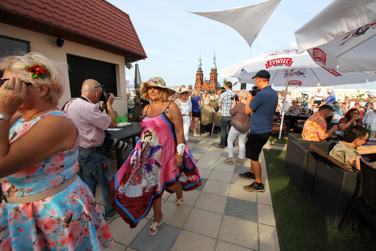 Na dachu Galerii Gwarnej odbyły się wybory Miss i Mistera 65plus