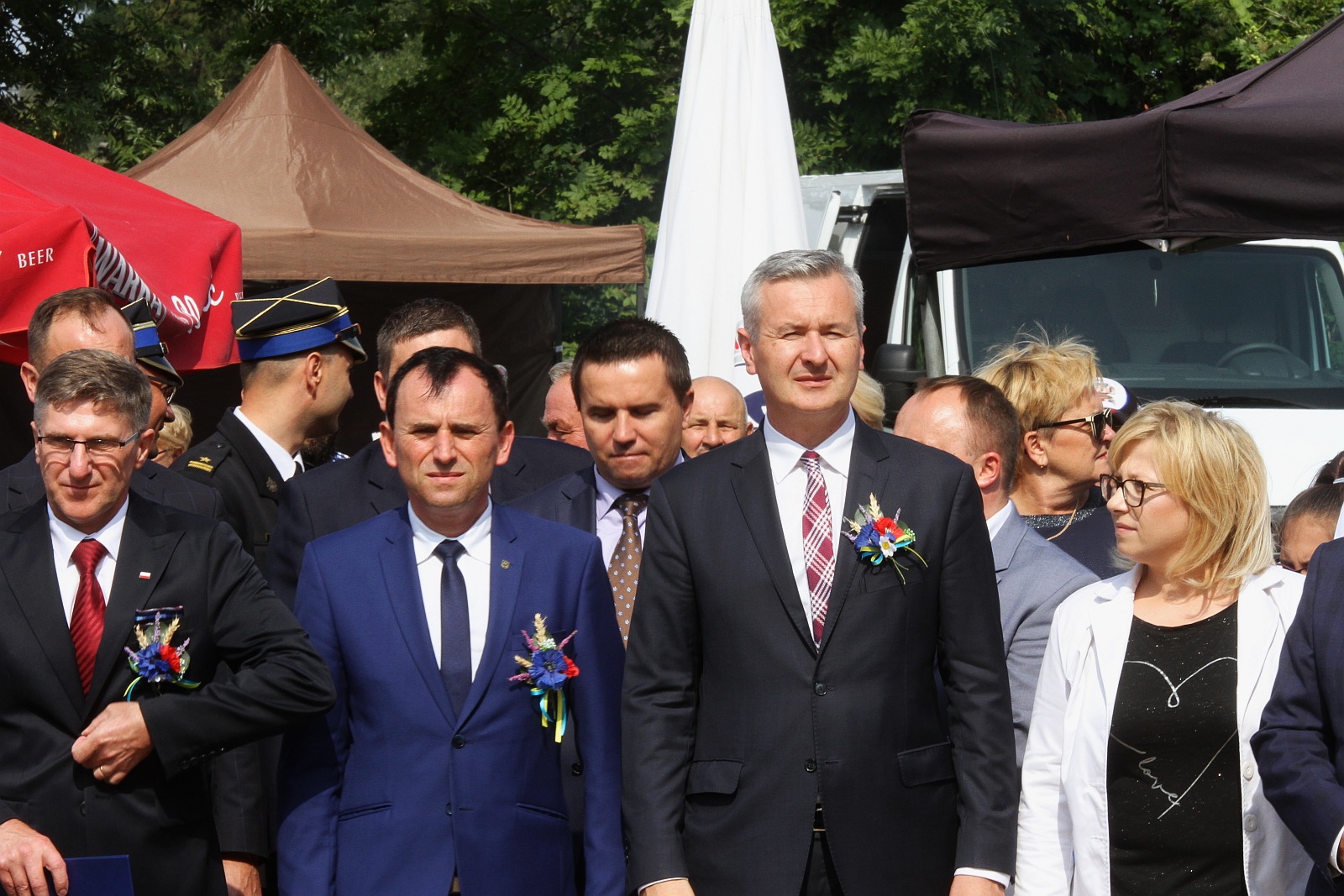 Mieszkańcy gminy Legnickie Pole podziękowali za tegoroczne plony