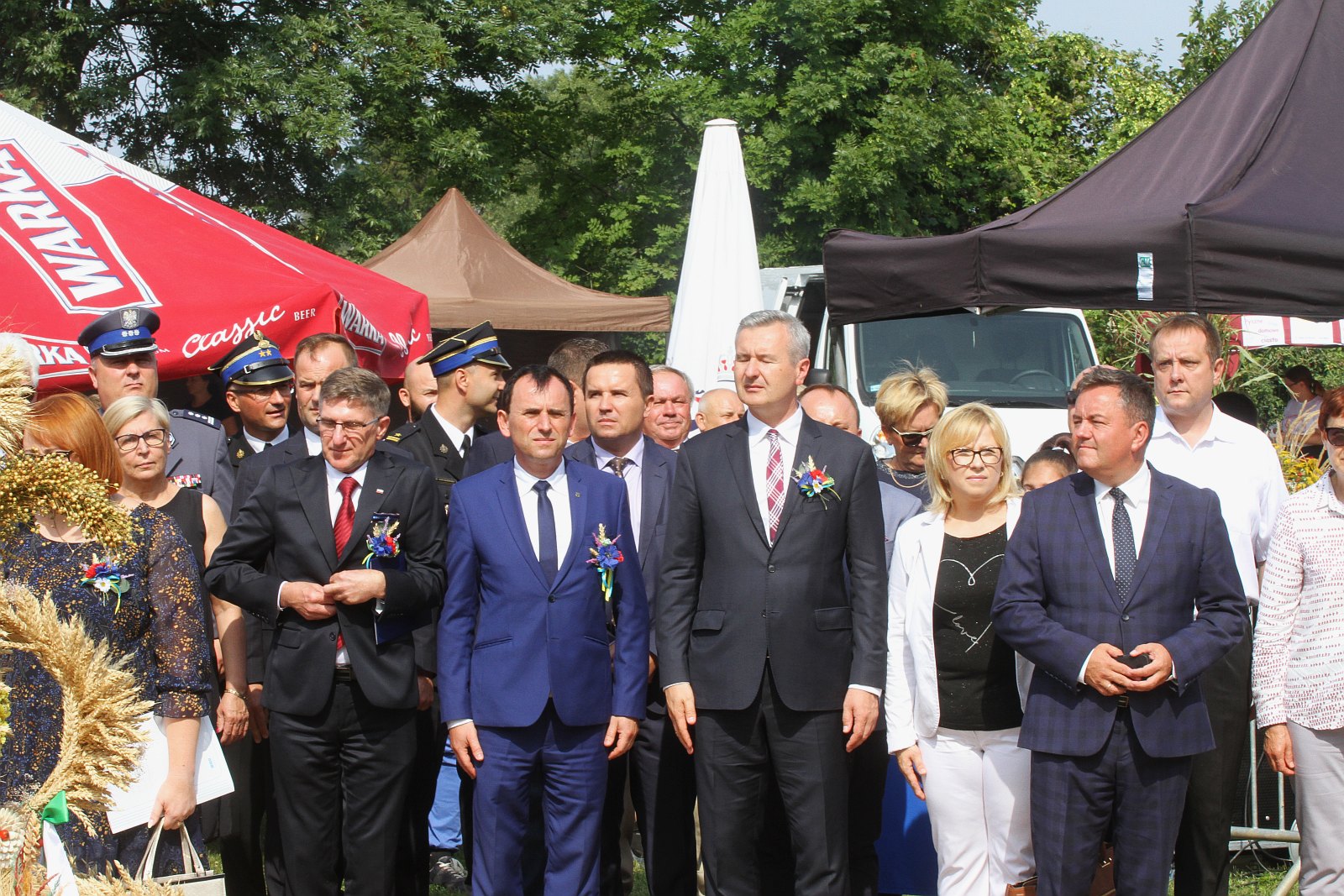 Mieszkańcy gminy Legnickie Pole podziękowali za tegoroczne plony